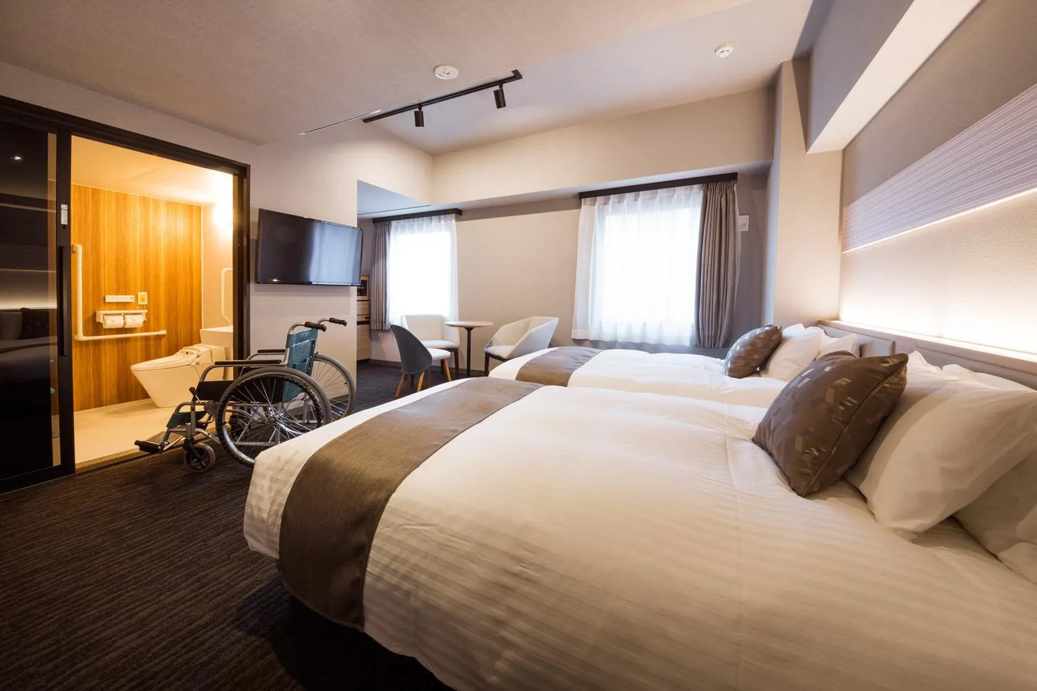 Bed in S-Peria Hotel Hakata