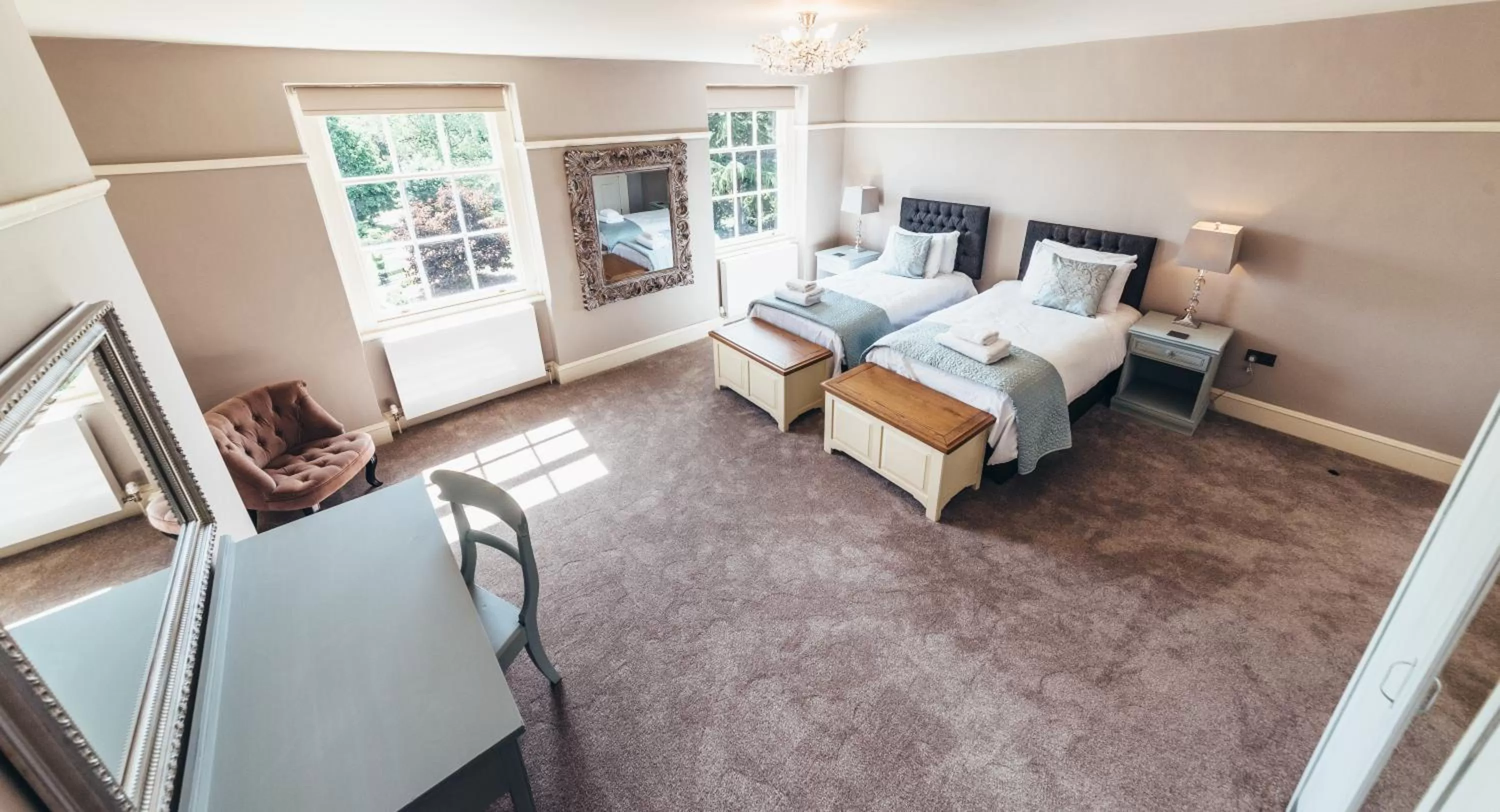 Bedroom in Birchover Bridgford Hall