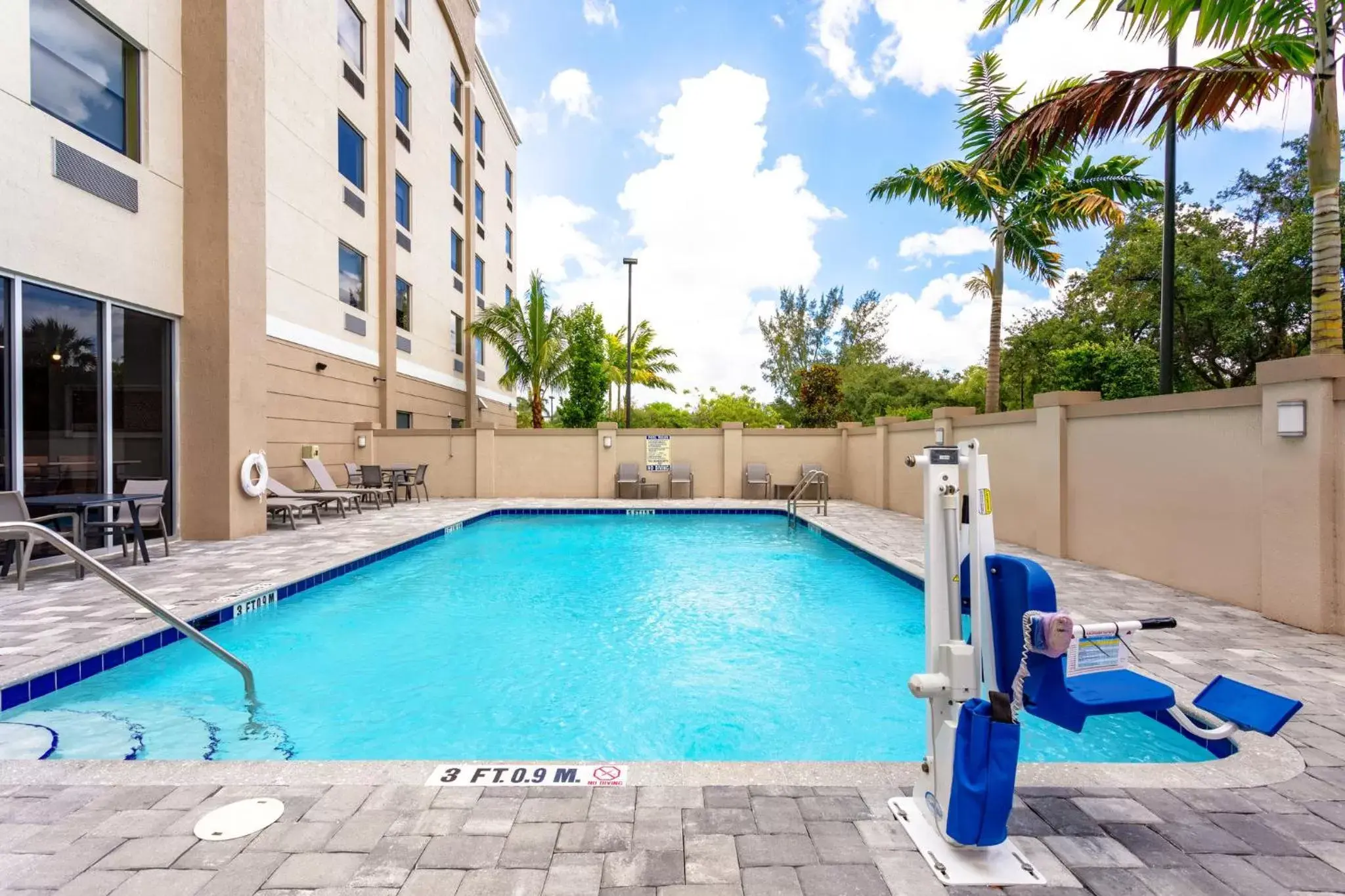 Swimming Pool in Holiday Inn Express & Suites - Miramar, an IHG Hotel