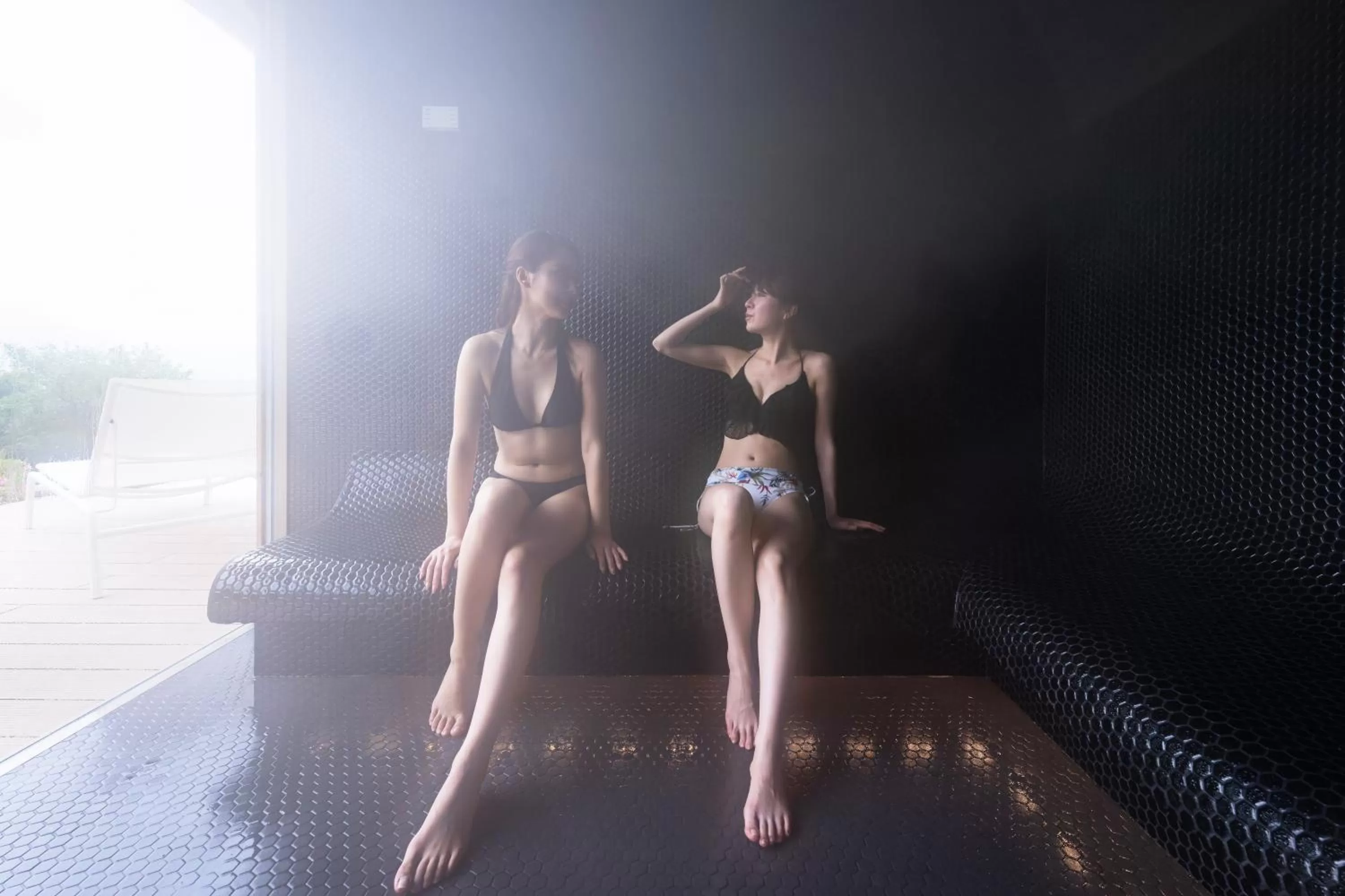 Steam room in Garden Terrace Nagasaki Hotels & Resorts