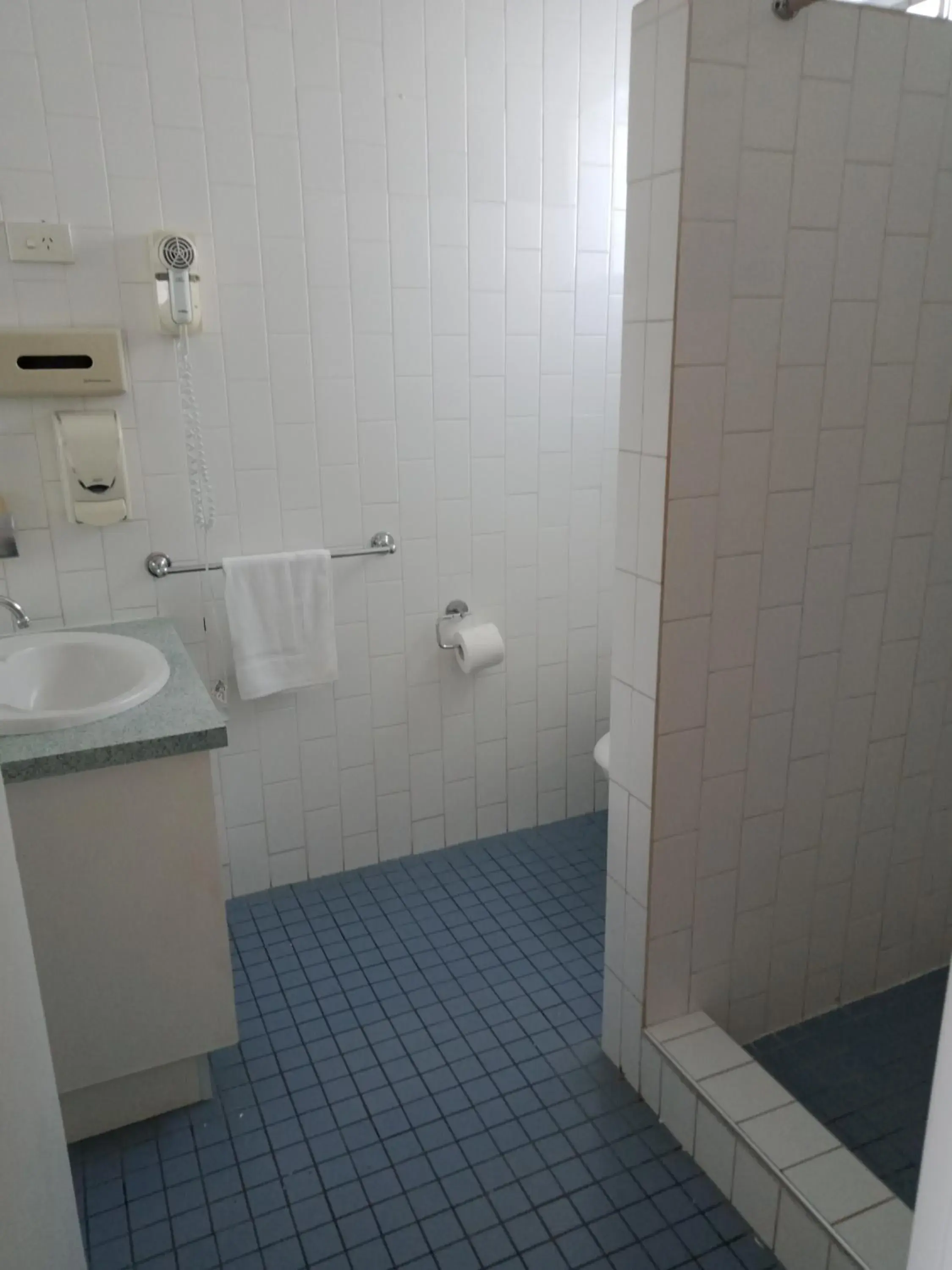 Shower, Bathroom in Annerley Motor Inn