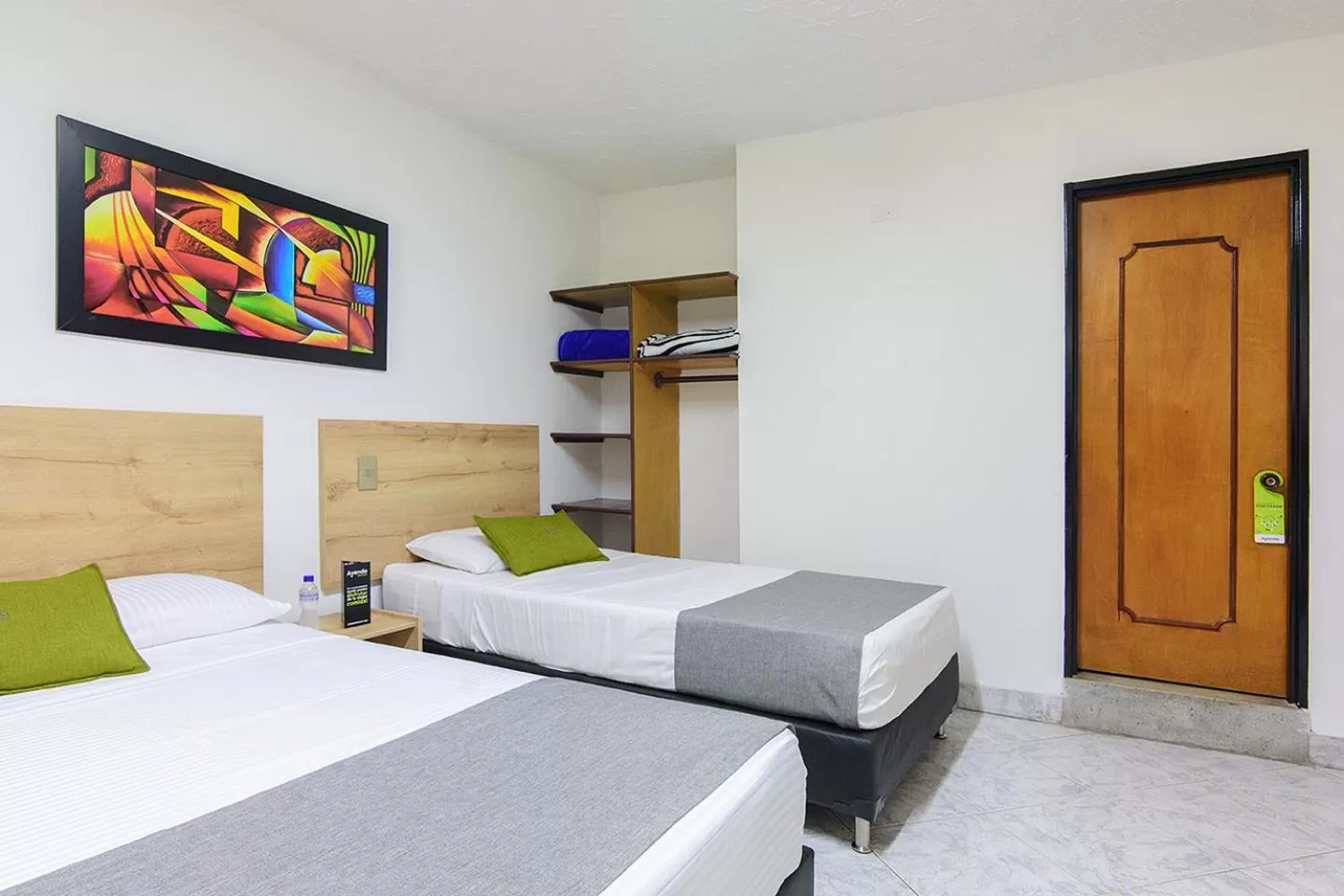 Bed in Hotel Balcones del Estadio