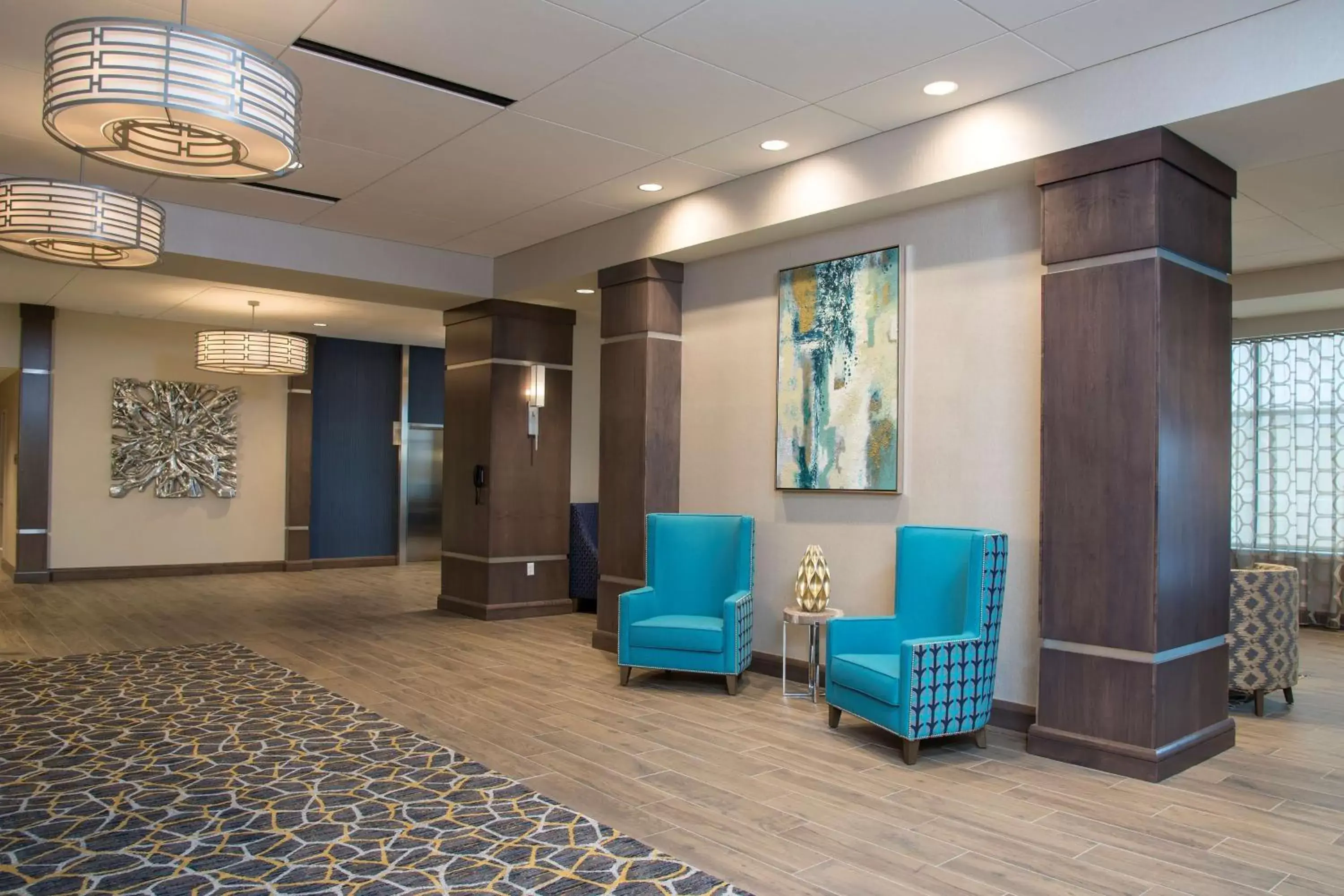 Lobby or reception, Lobby/Reception in Hampton Inn & Suites Grand Rapids Downtown