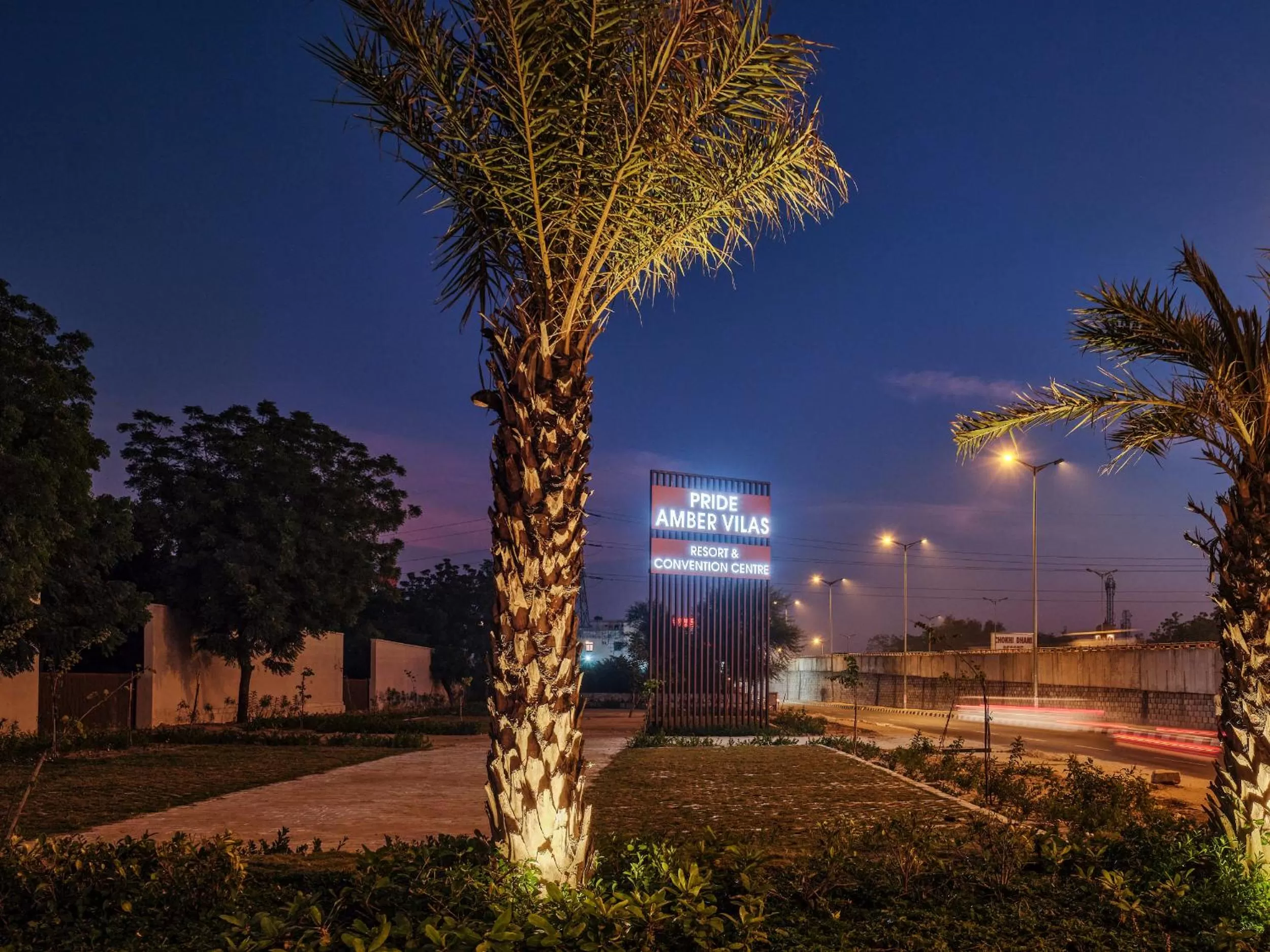 Facade/entrance in Pride Amber Vilas Resort & Convention Centre