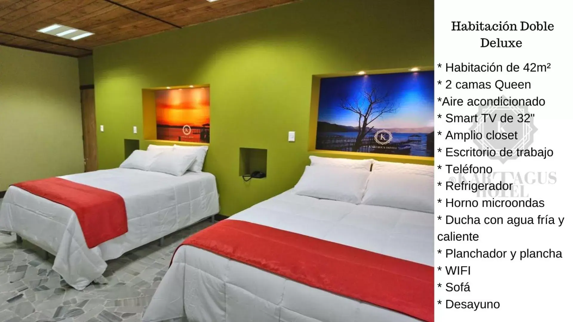 Bed in Kartagus Hotel Bed in Kartagus Hotel