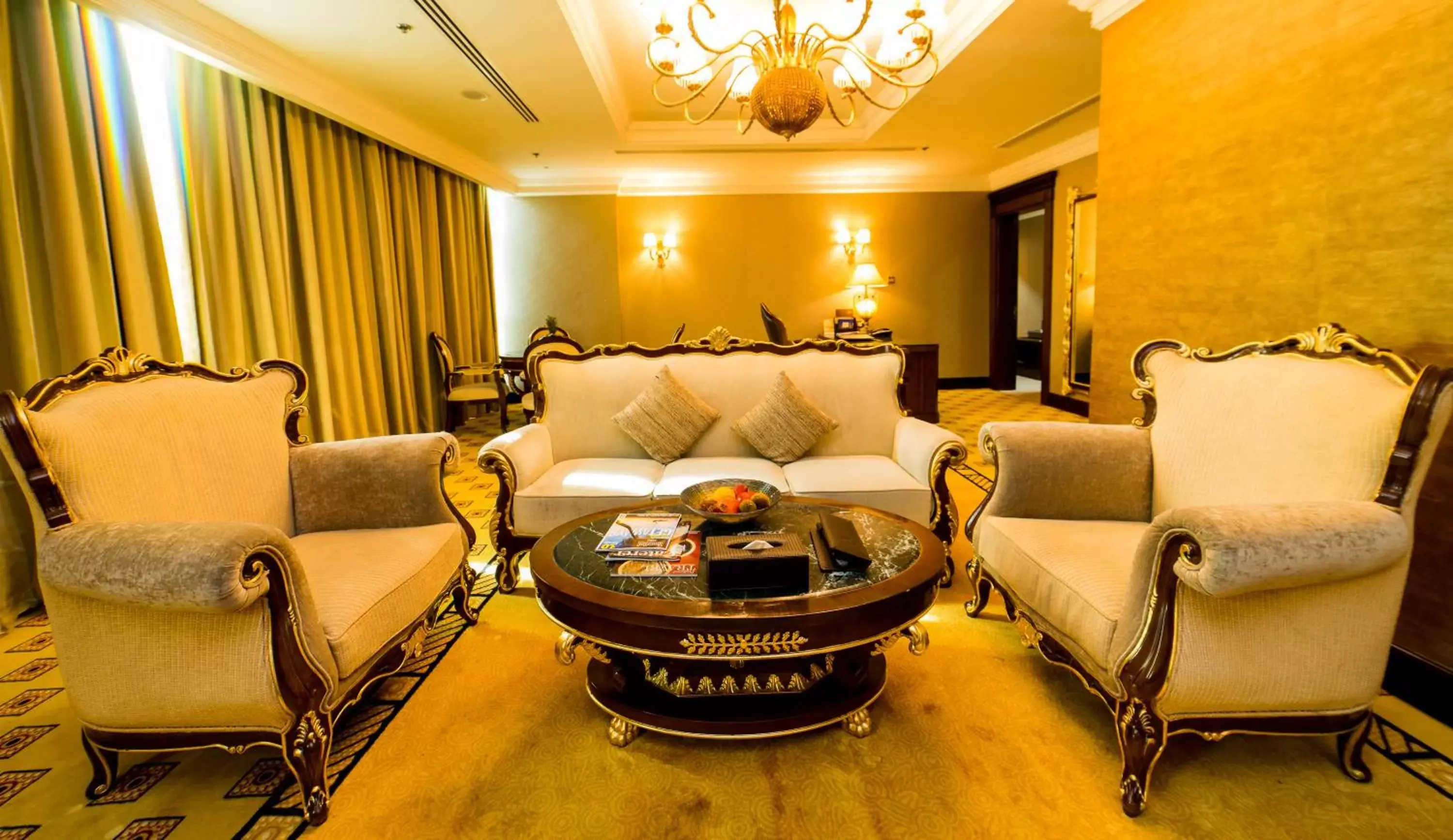 Lobby or reception, Seating Area in Grand Excelsior Hotel Al Barsha