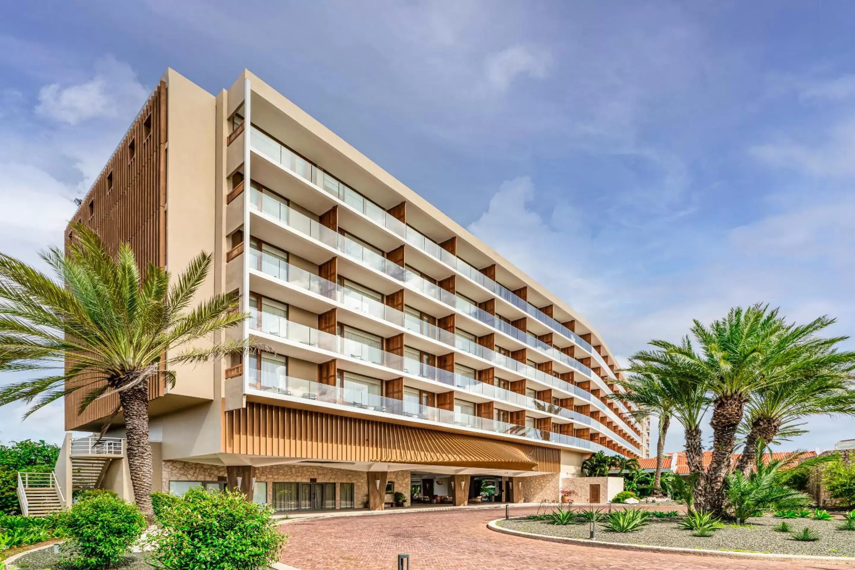 Property building in Dreams Curacao Resort, Spa & Casino Property building in Dreams Curacao Resort, Spa & Casino