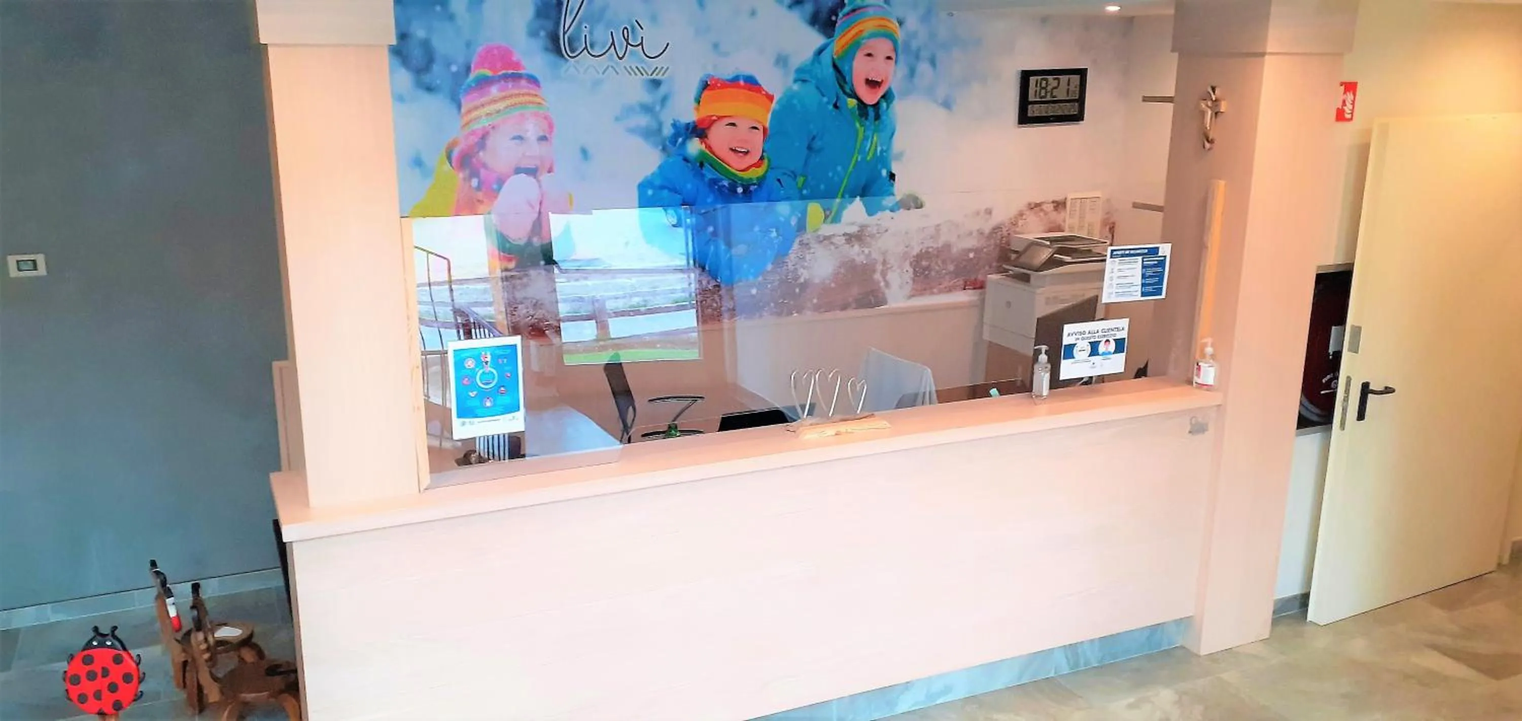 Lobby or reception in Livì Family Hotel