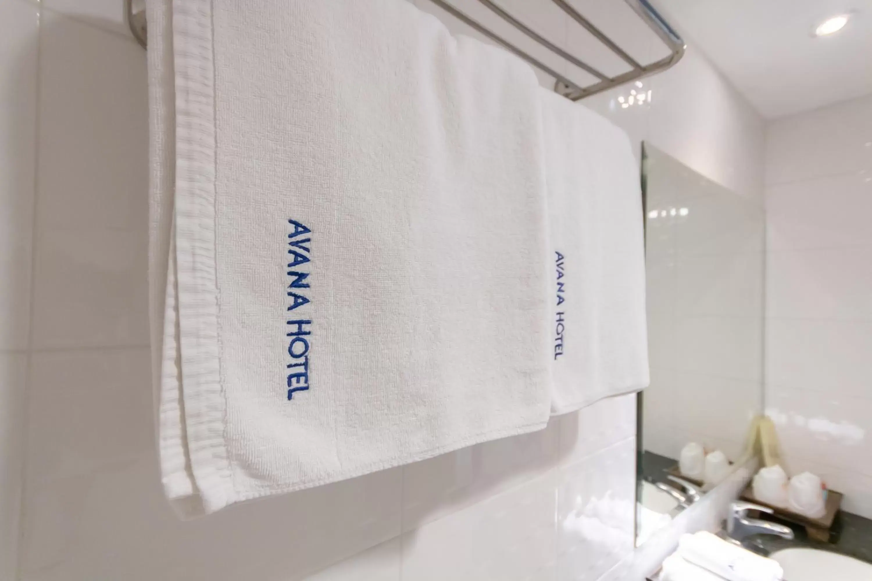 towels, Property Logo/Sign in Avana Hotel and Convention Centre SHA Extra Plus
