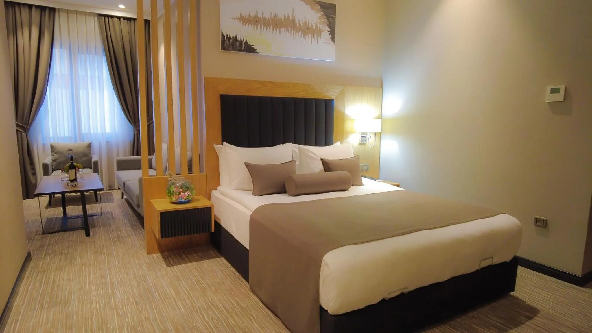 Bed in SERENİTY COMFORT Hotel