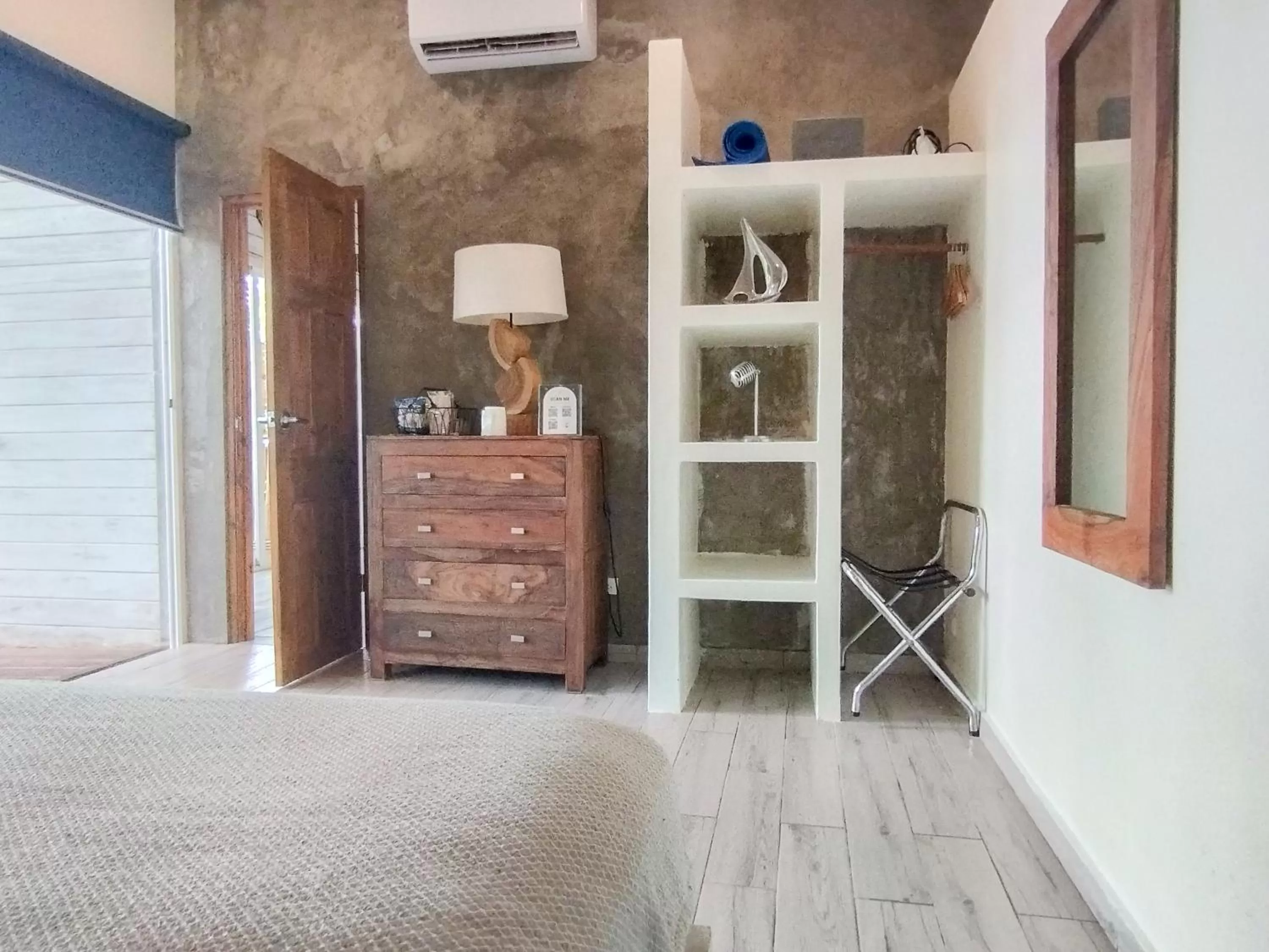 air conditioner in Saboga Lodge