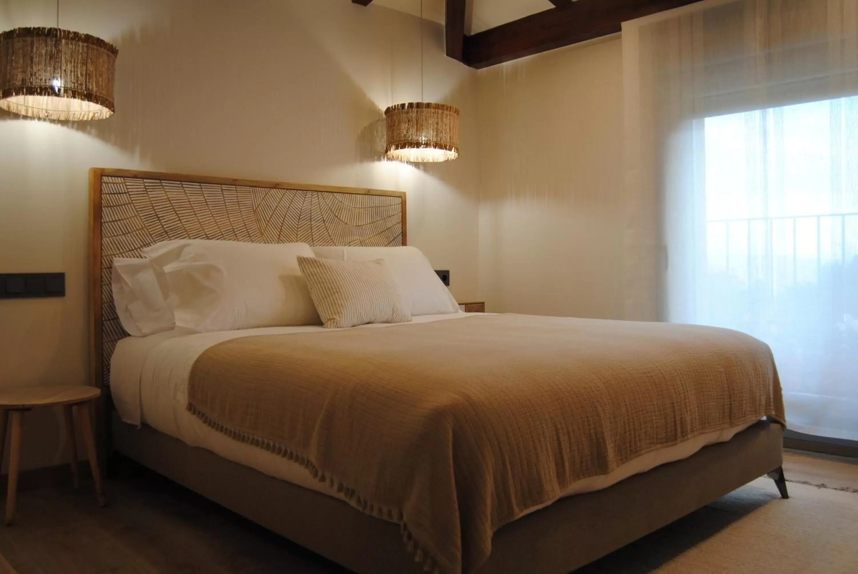 Bed in Hotel a Ecogranxa