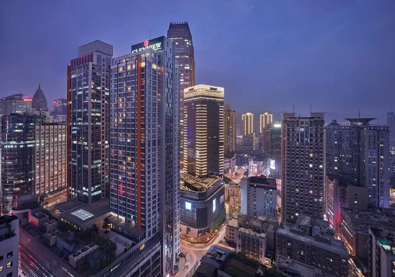 Property building in Glenview ITC Plaza Chongqing Property building in Glenview ITC Plaza Chongqing
