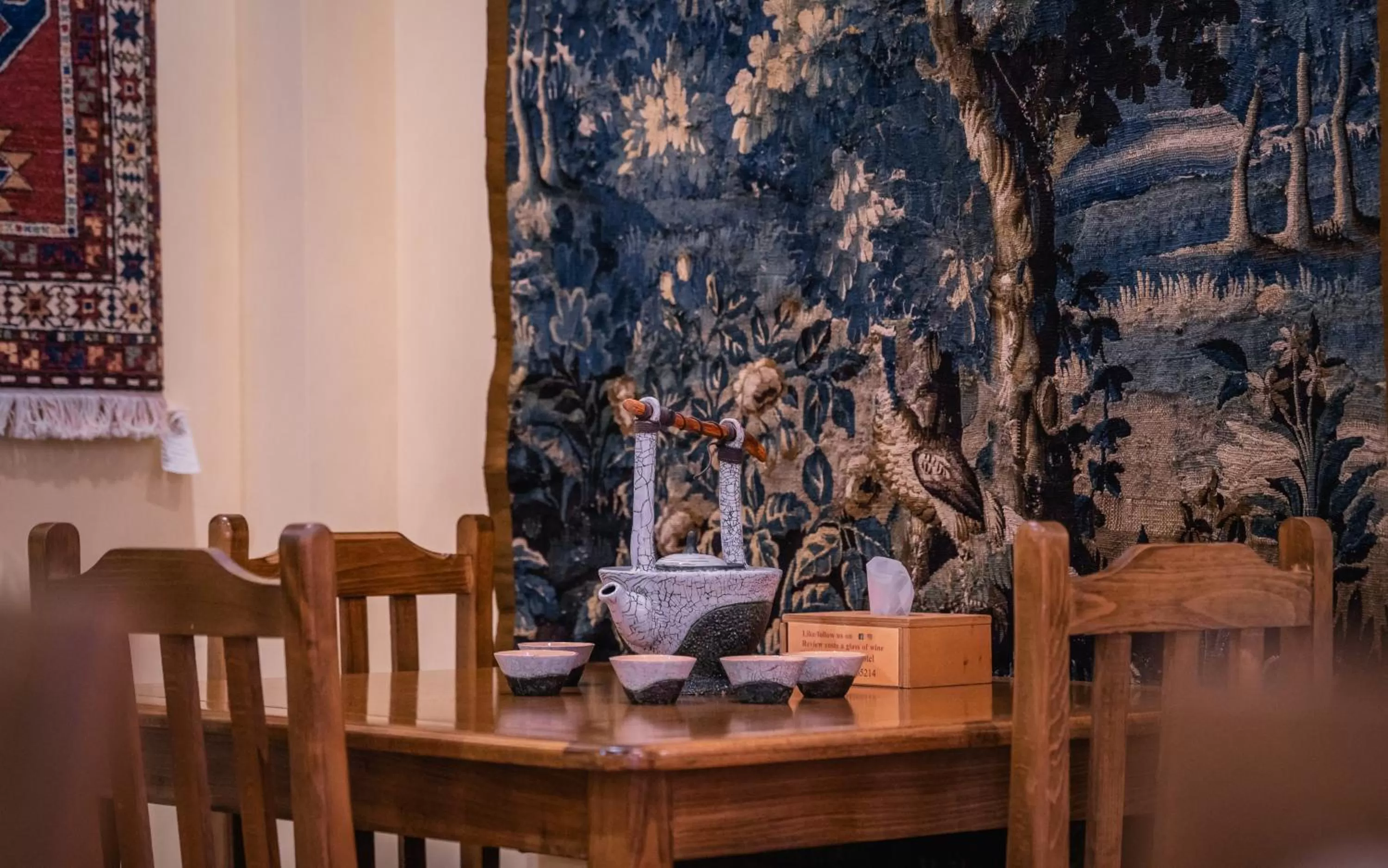 Decorative detail in Silk Road Hotel