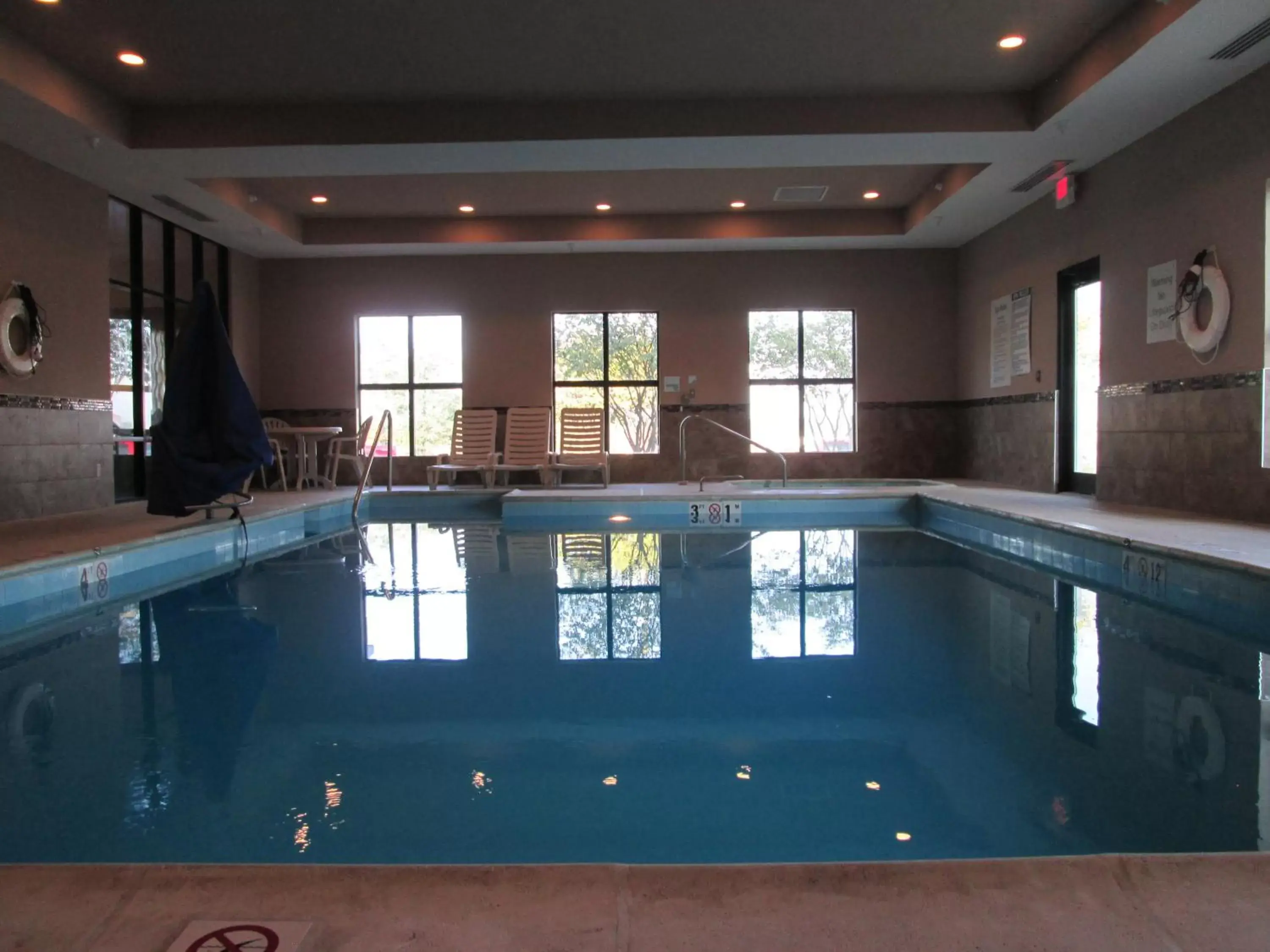 Swimming Pool in Holiday Inn Express Cloverdale - Greencastle, an IHG Hotel