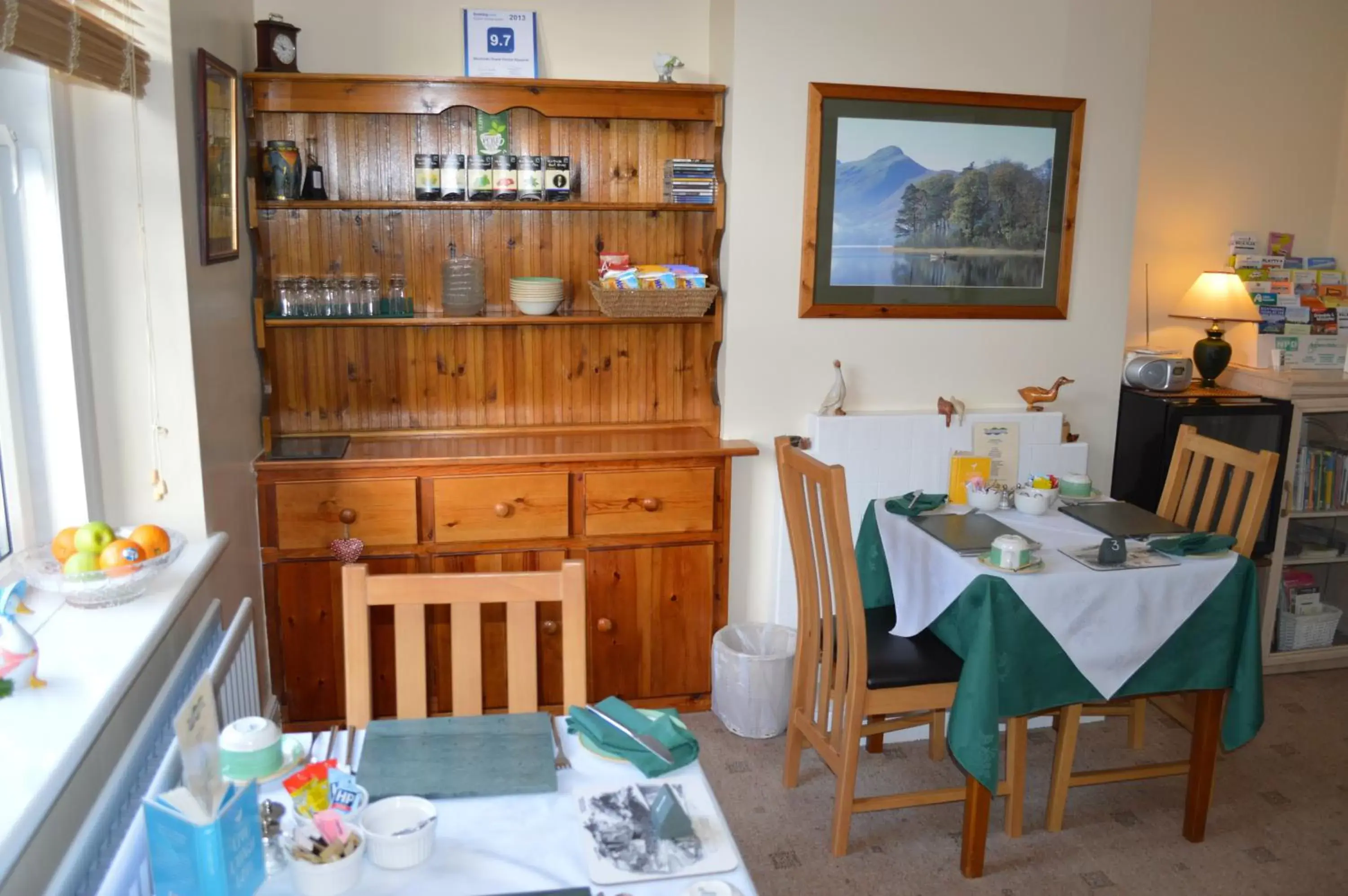 Restaurant/Places to Eat in Beckside Guest House Keswick