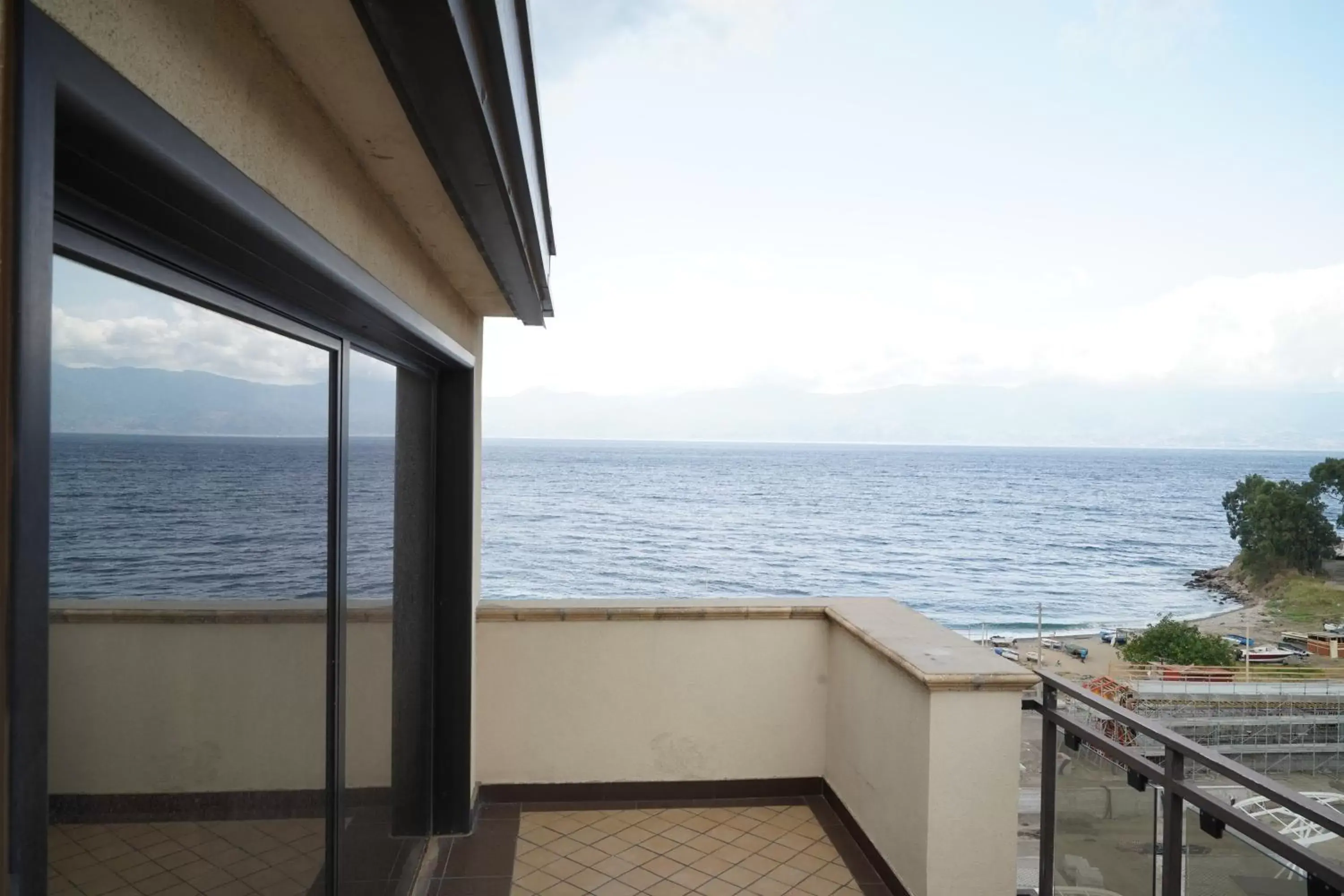 Balcony/Terrace, Sea View in Hotel Continental