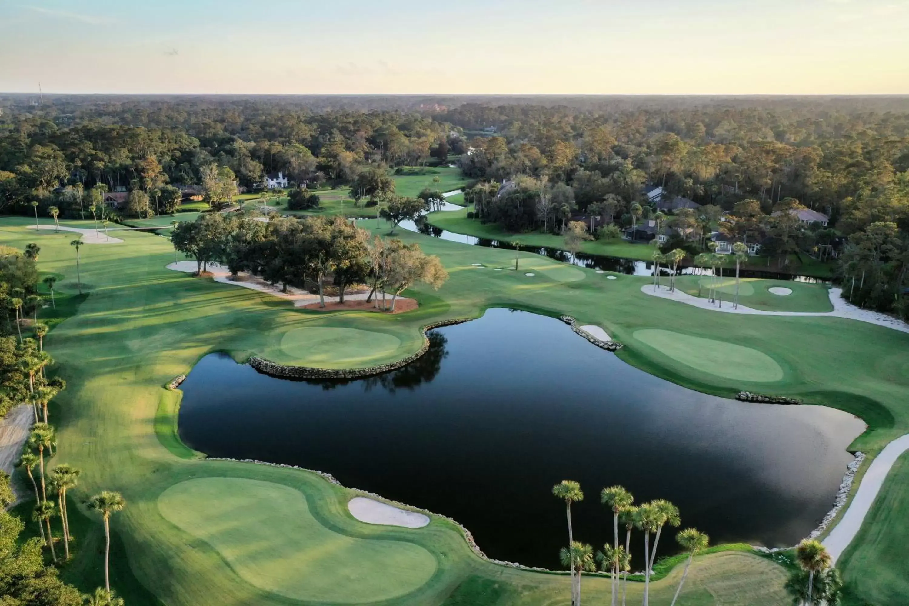 Golfcourse, Bird's-eye View in Sawgrass Marriott Golf Resort & Spa