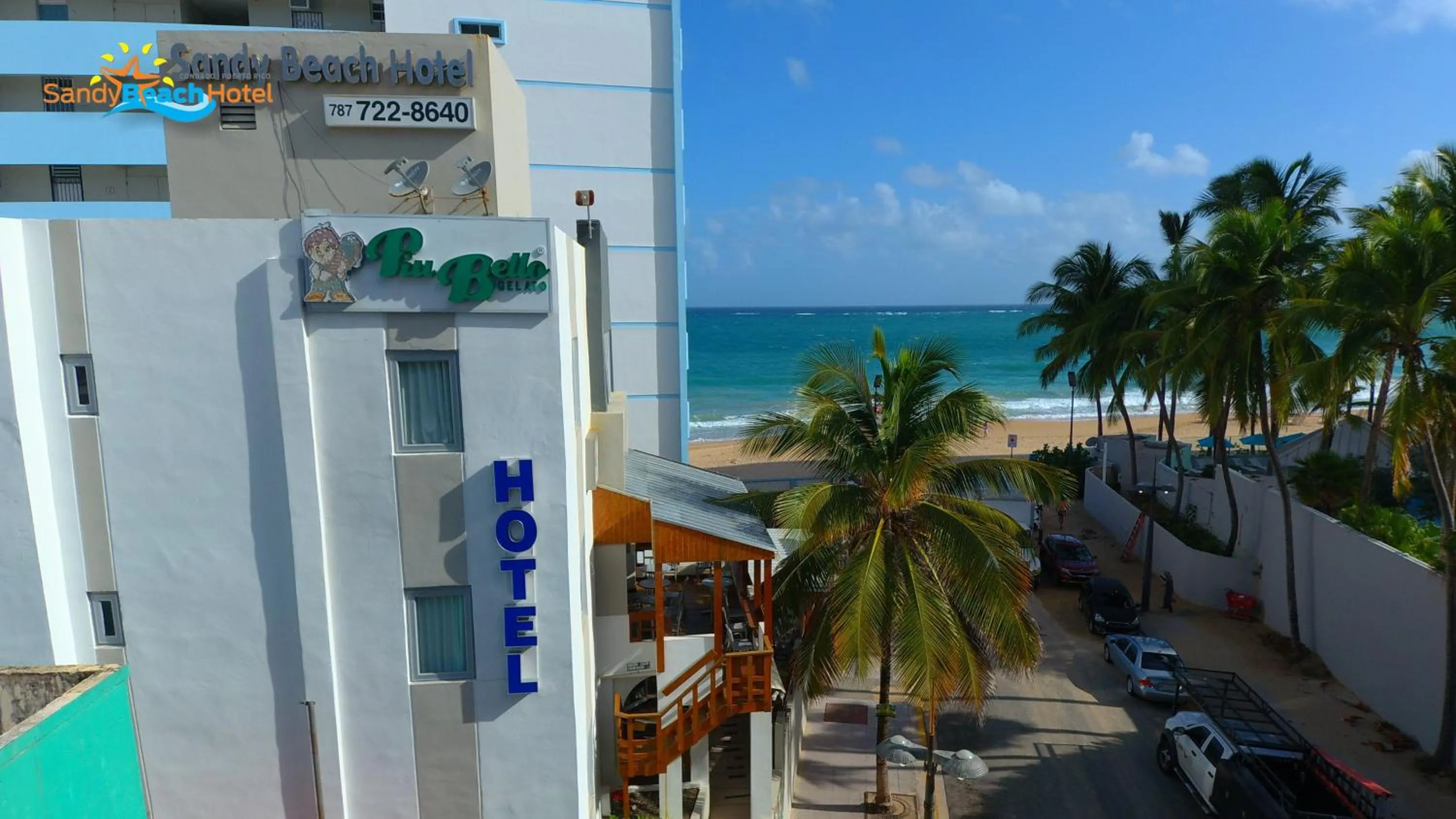 Property building in Sandy Beach Hotel