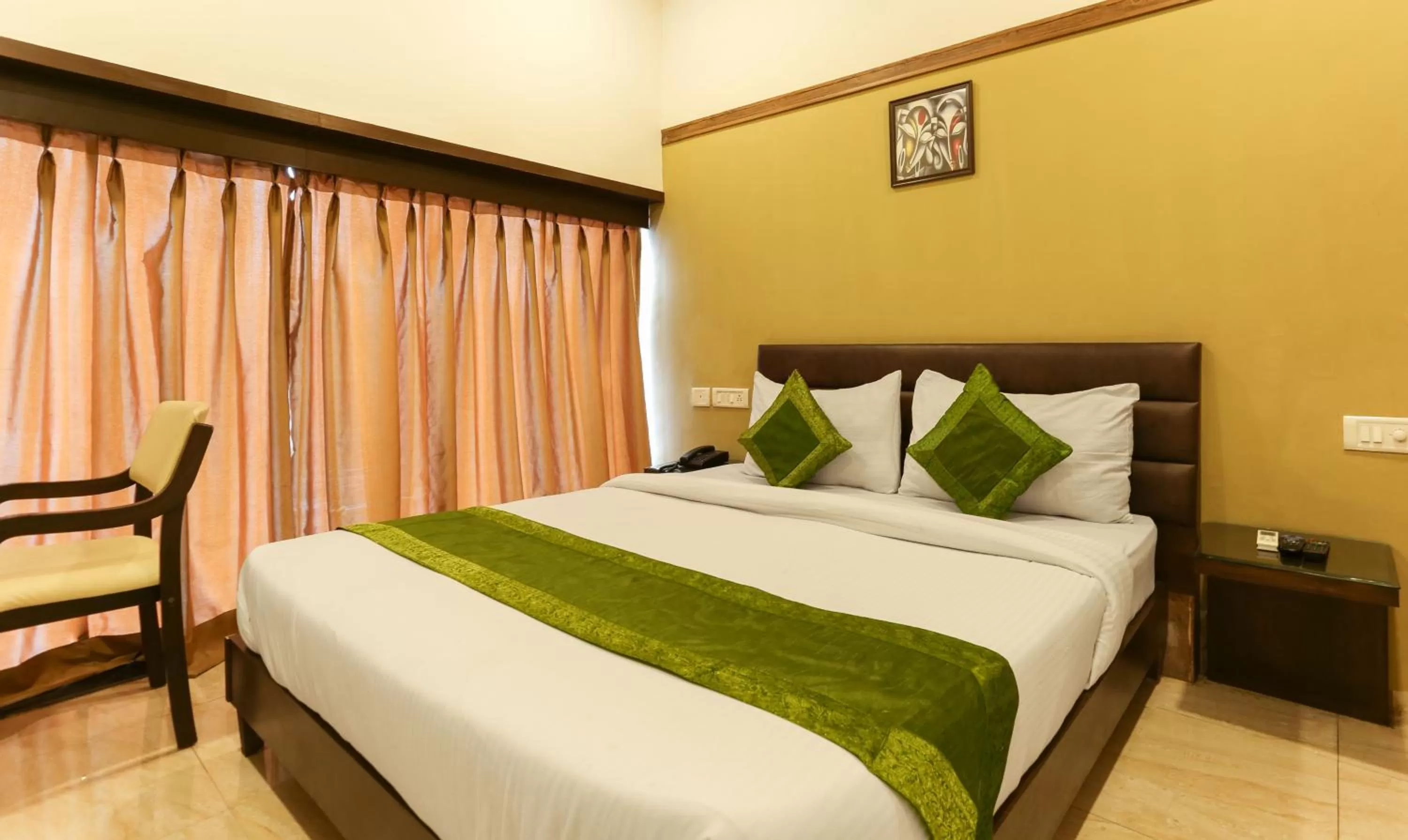 Bedroom, Bed in Hotel Seven- Center of City Chandigarh