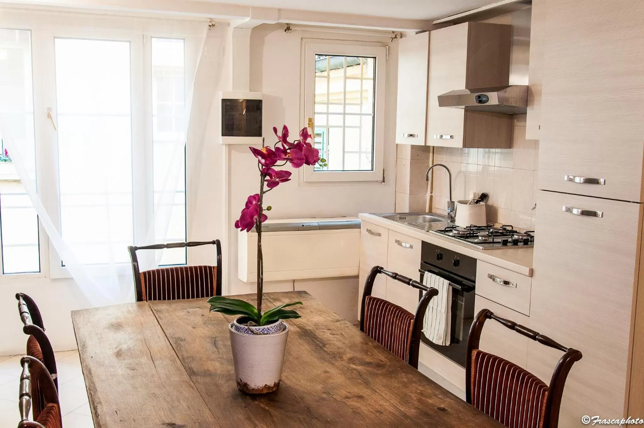 Communal kitchen in Liberty House