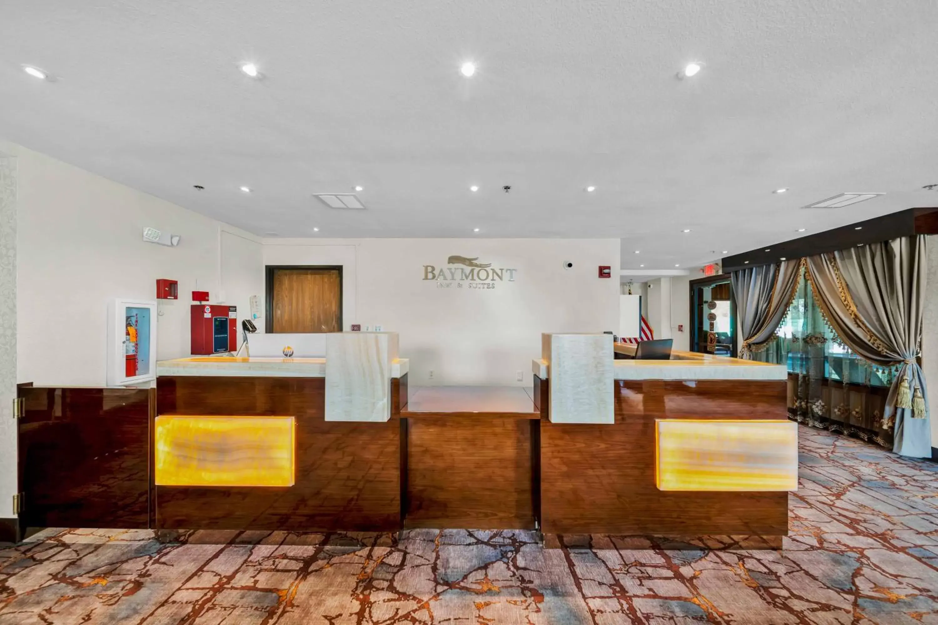 Lobby or reception in Baymont by Wyndham Anderson Lobby or reception in Baymont by Wyndham Anderson