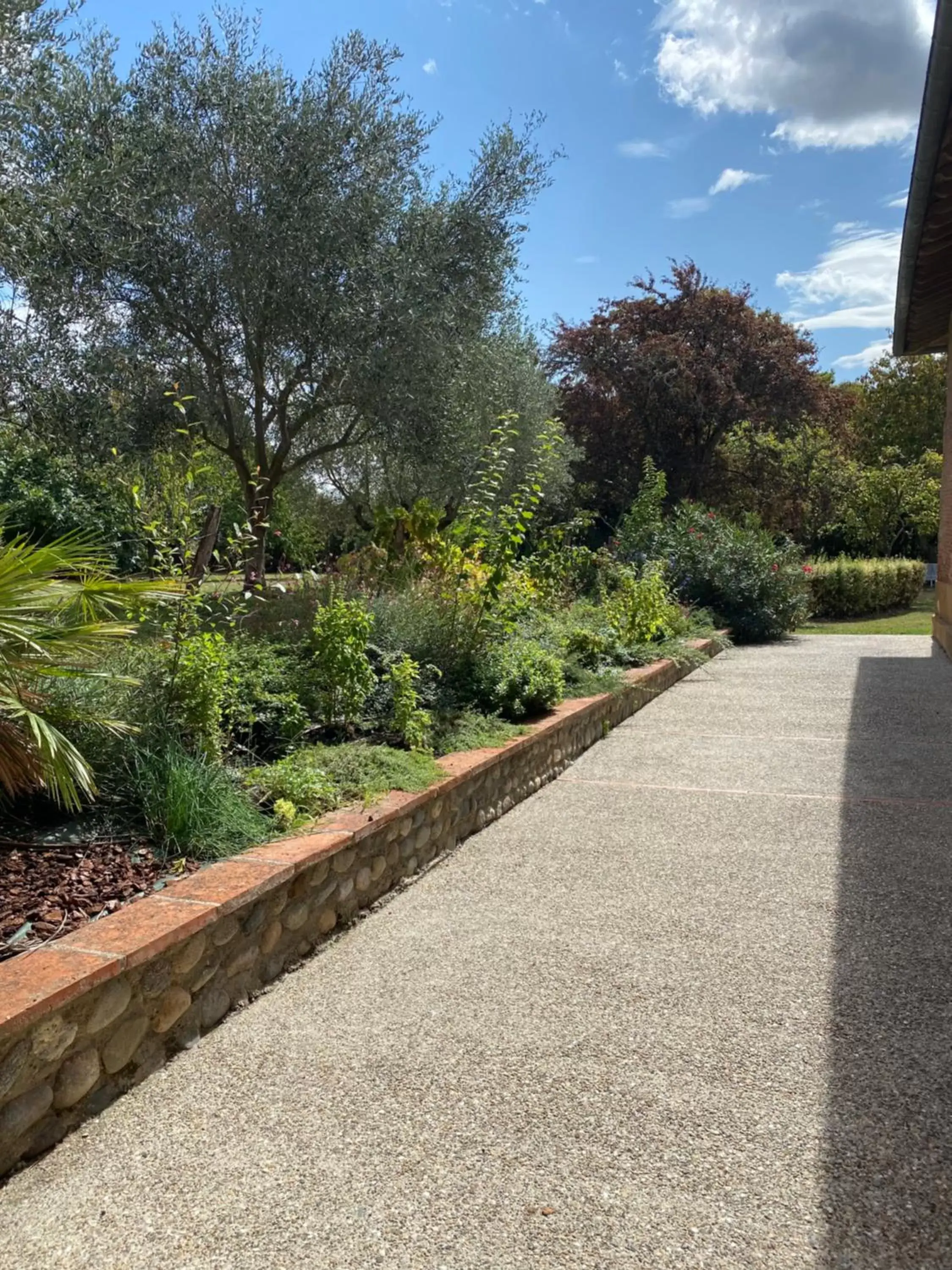 Garden in Manoir du Bouyssou