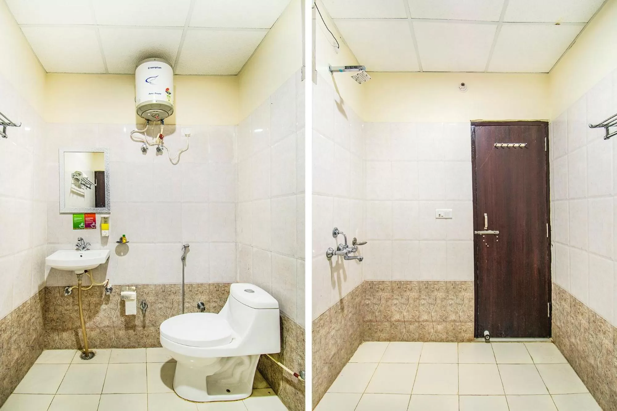 Shower in Via Elysian Grand - 3 kms from Chaudhary Charan Singh International Airport Lucknow