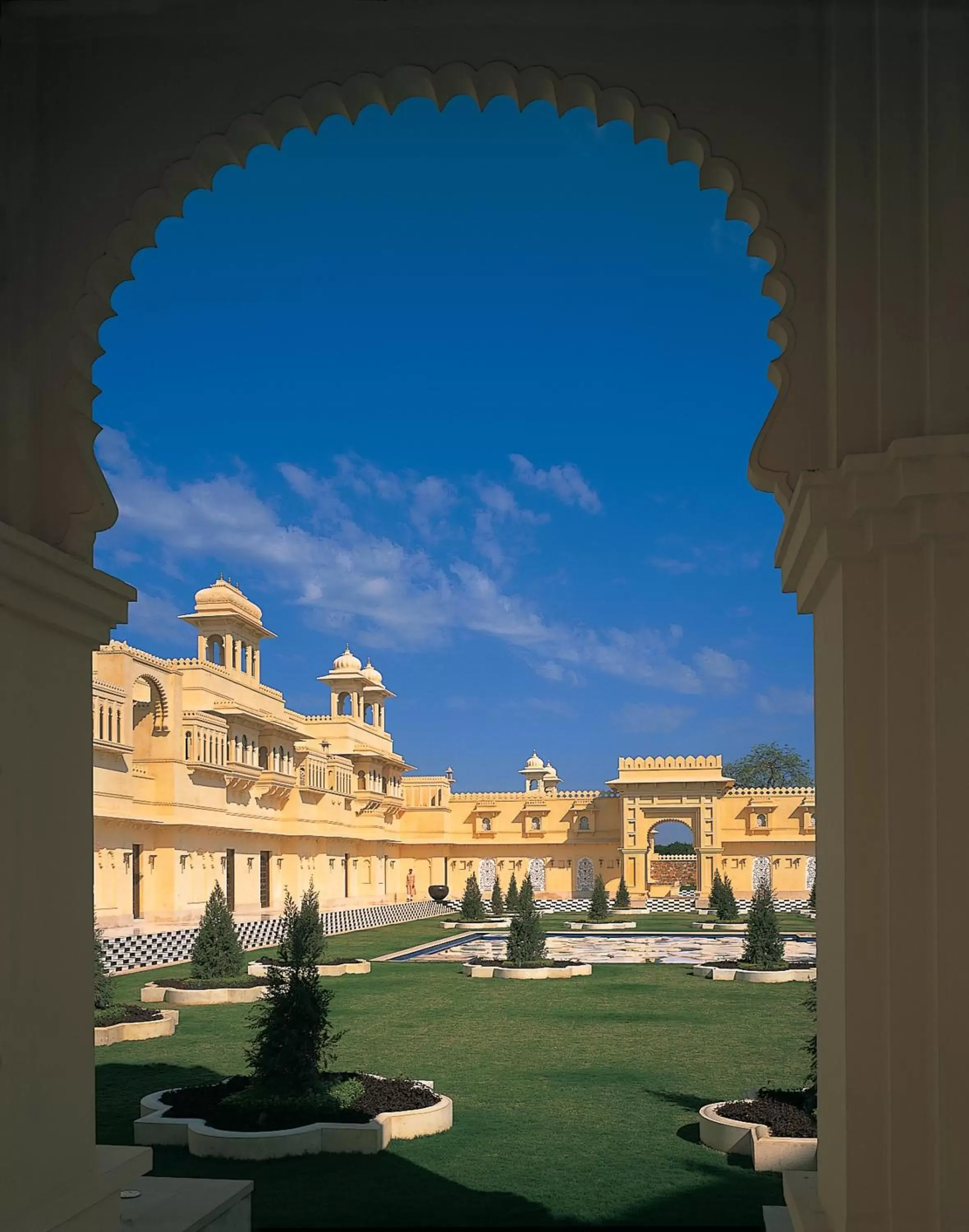 Garden in The Oberoi Udaivilas Udaipur