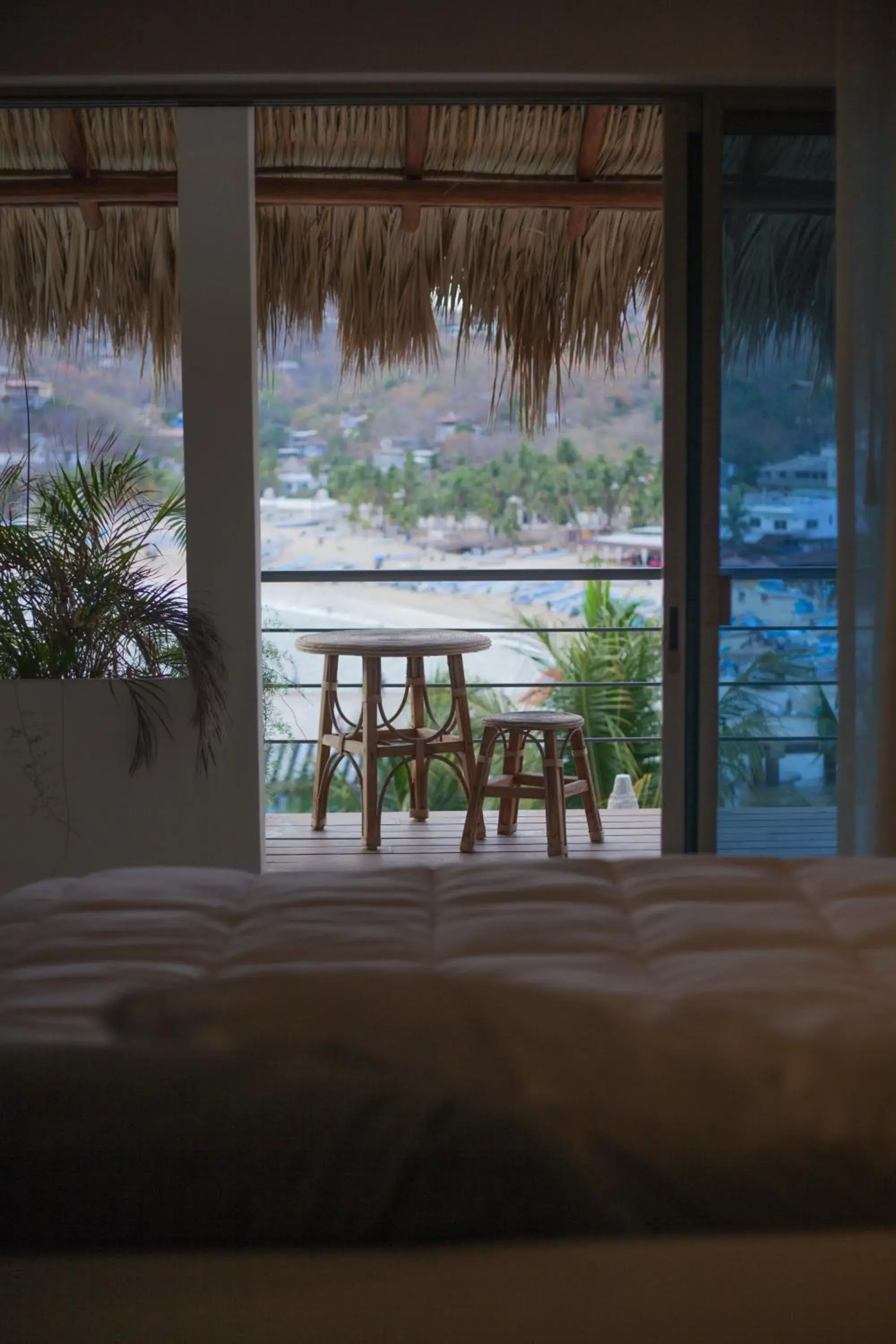 Bed in Hotel Casa Justina