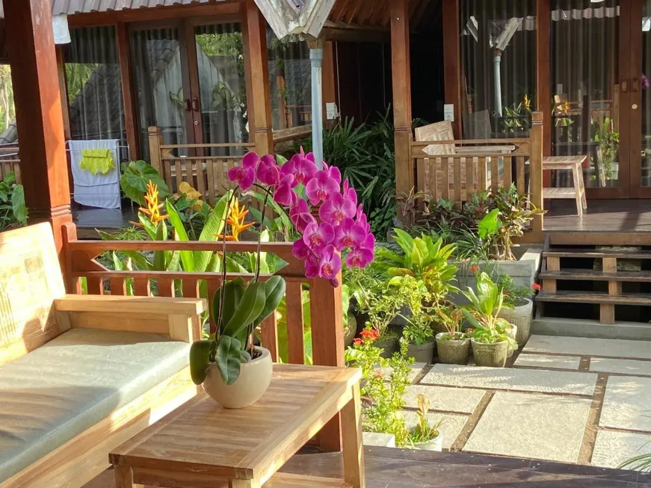 Garden view in Dupa Ubud Villa