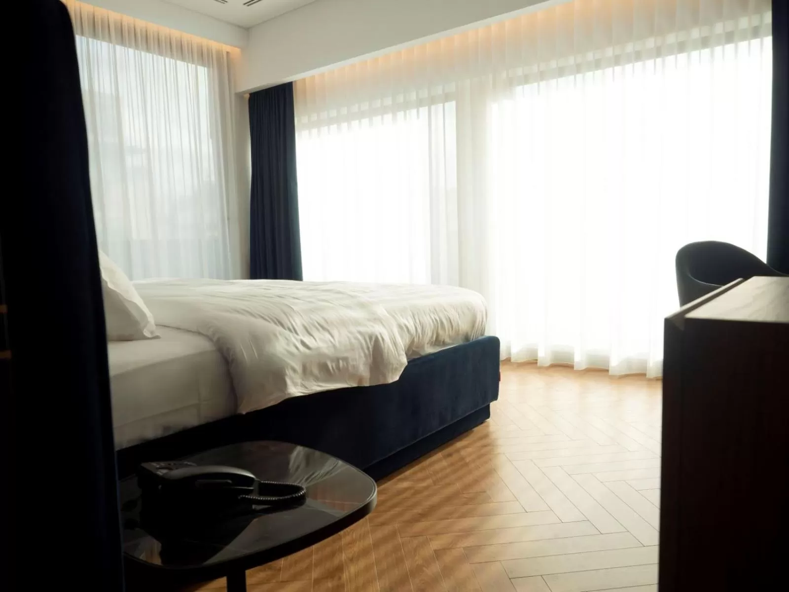 Bed in Moncafe Boutique Hotel & SPA Tirana