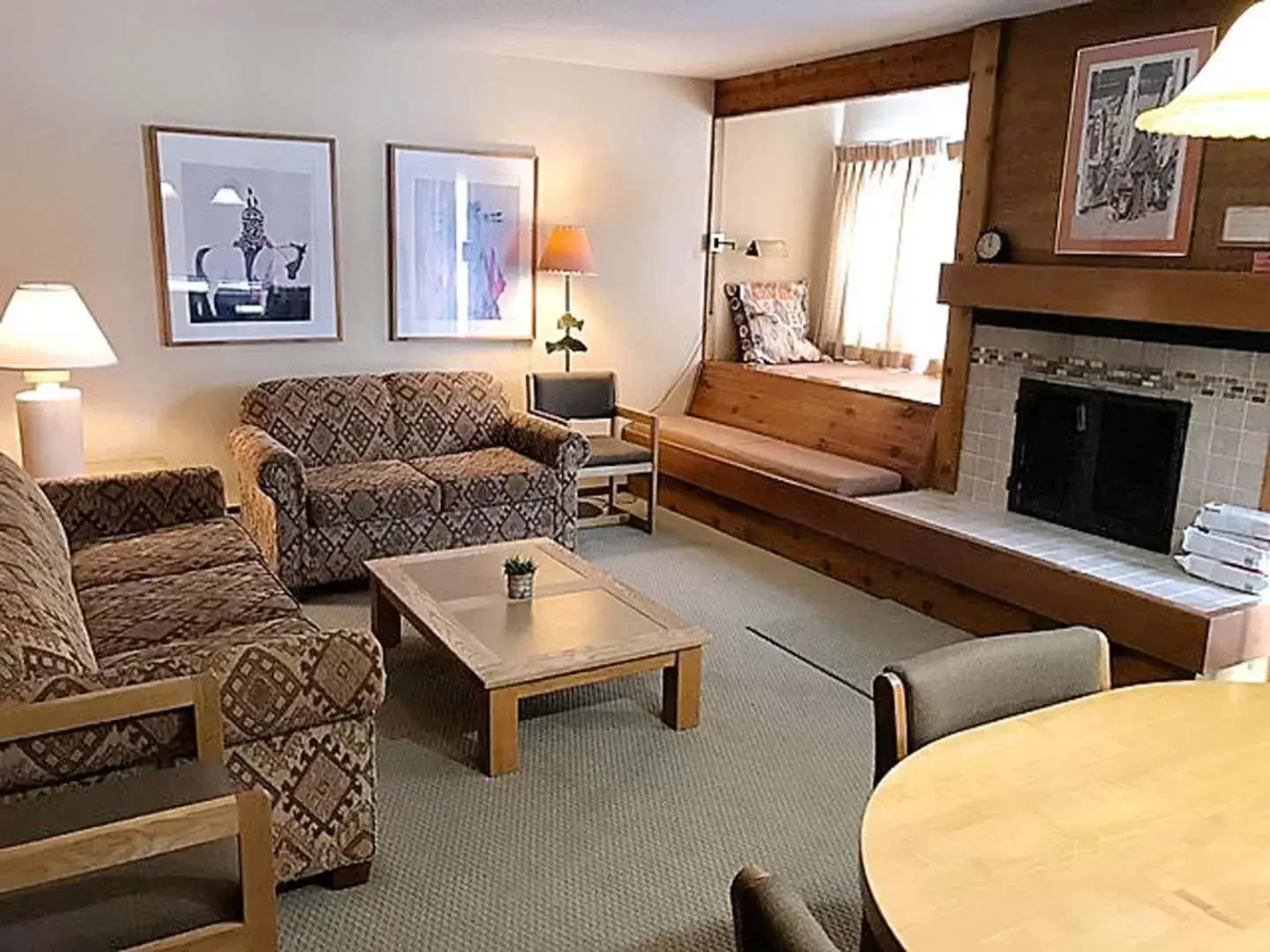 Living room, Seating Area in Jackson Hole Vacation Condominiums, a VRI resort