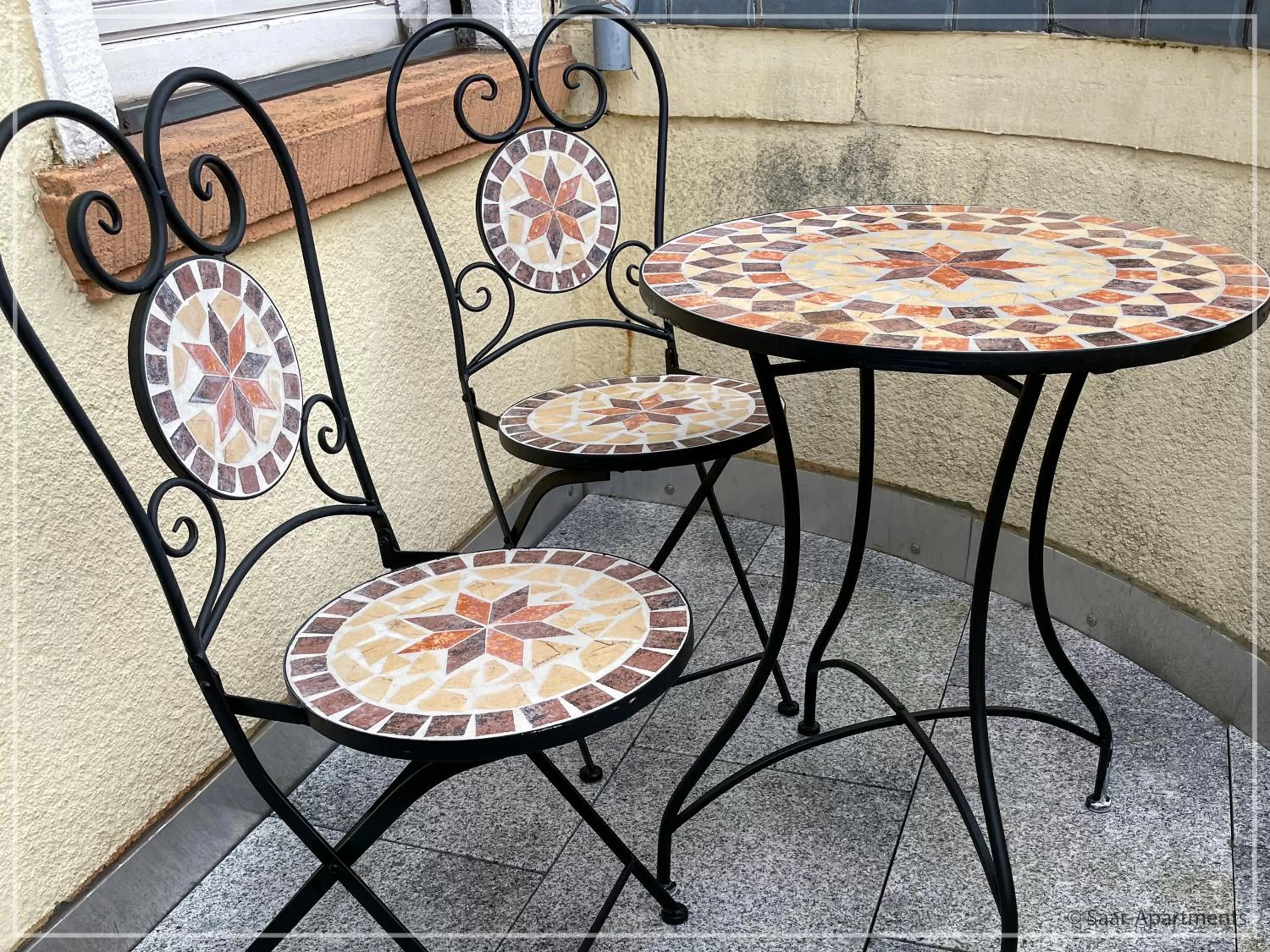 Balcony/Terrace in Saar-Apartments