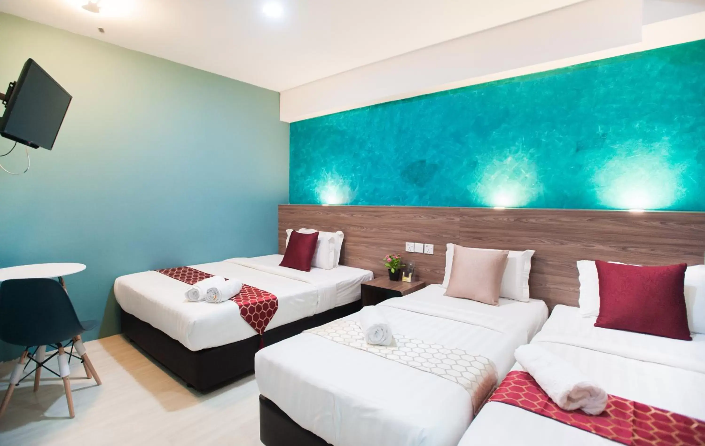 Bed in DJ Citi Point Hotel Bed in DJ Citi Point Hotel