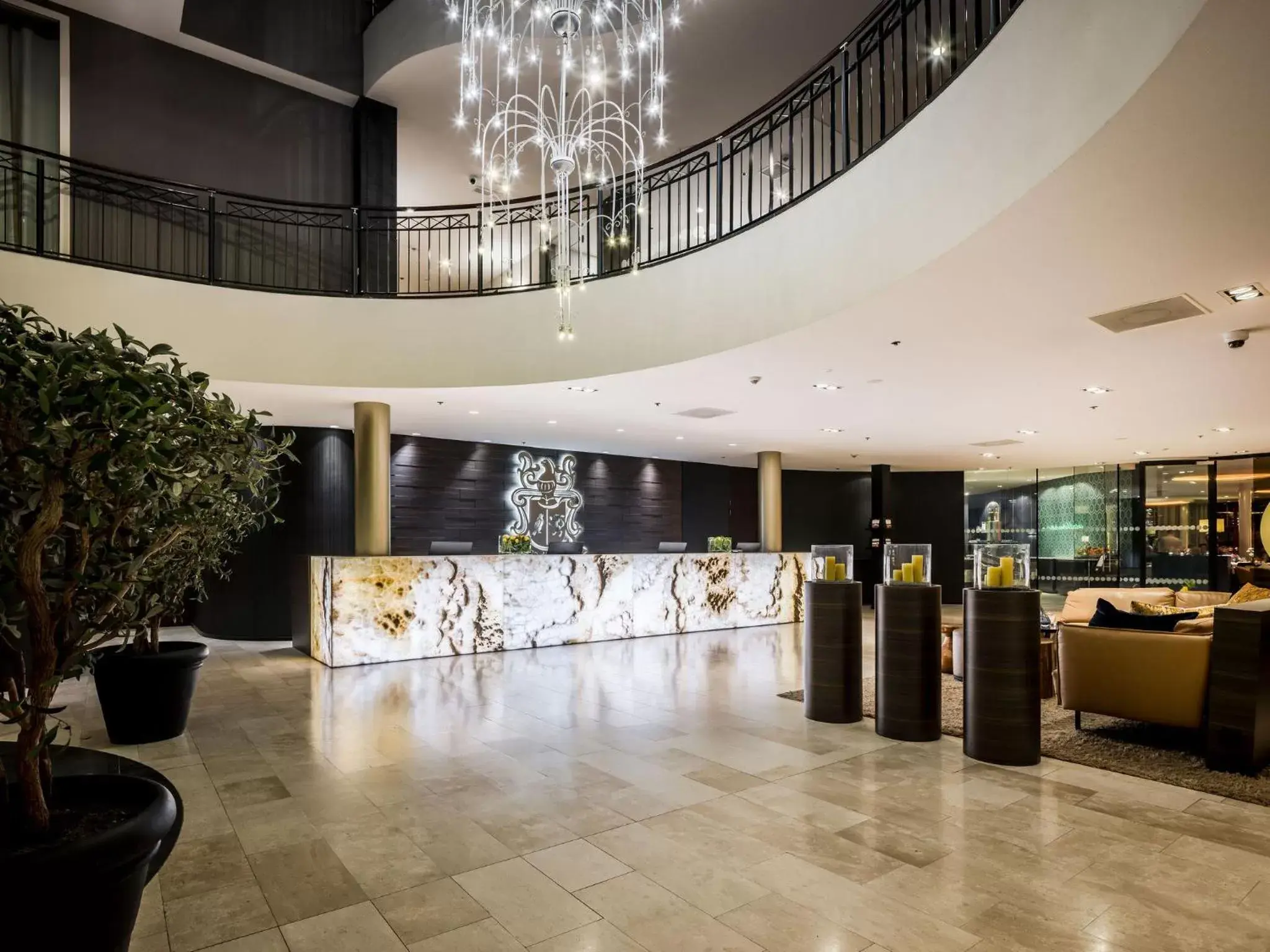 Lobby or reception, Lobby/Reception in Hotel Van der Valk Maastricht