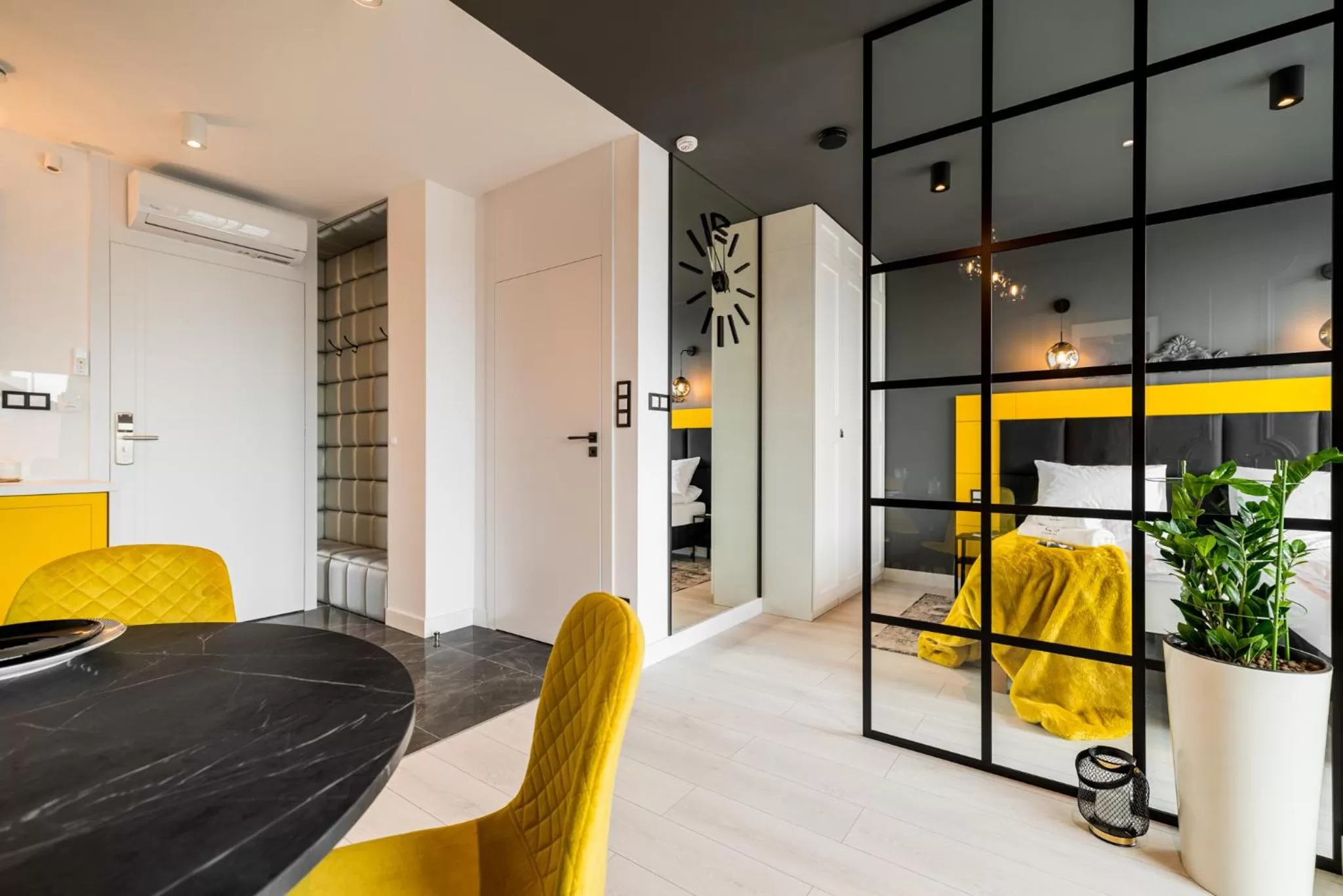 Bed in Q18 ApartHotel