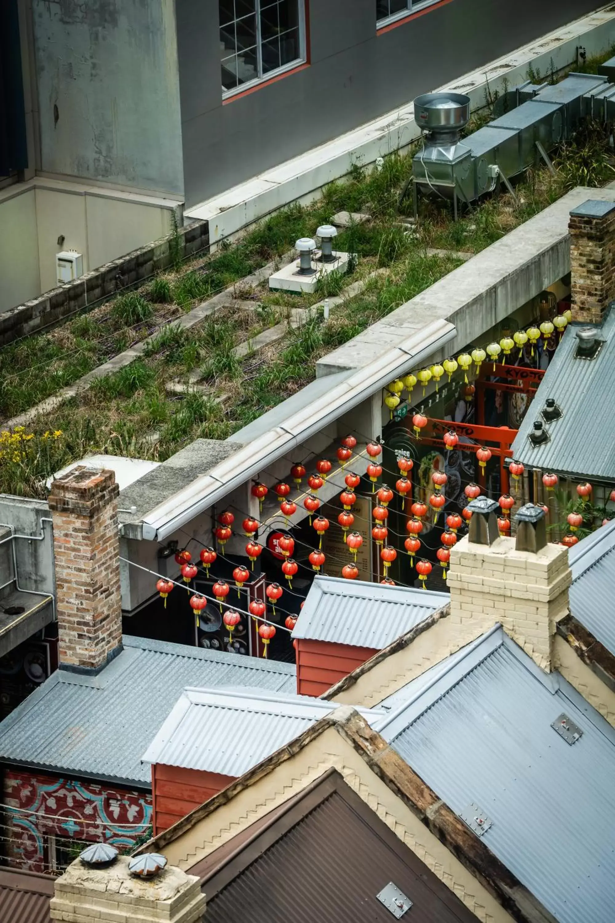 Neighbourhood, Bird's-eye View in The Old Clare Hotel