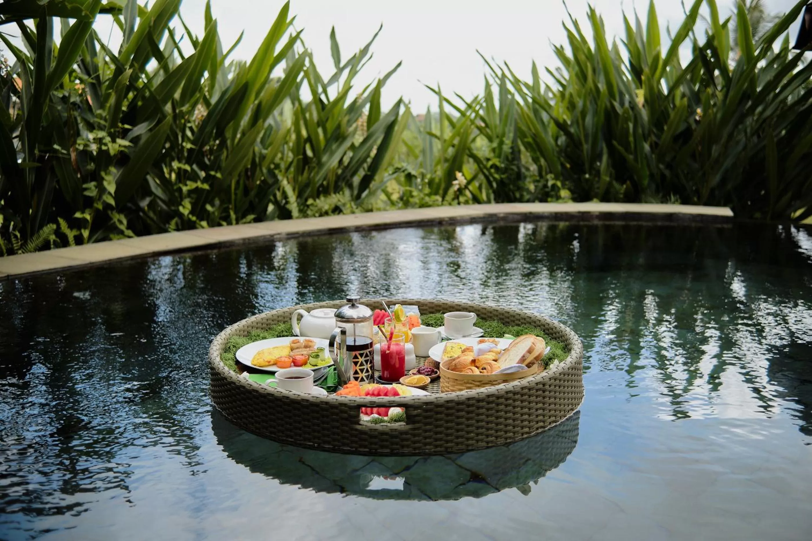 Breakfast in Joglo Organik Guesthouse