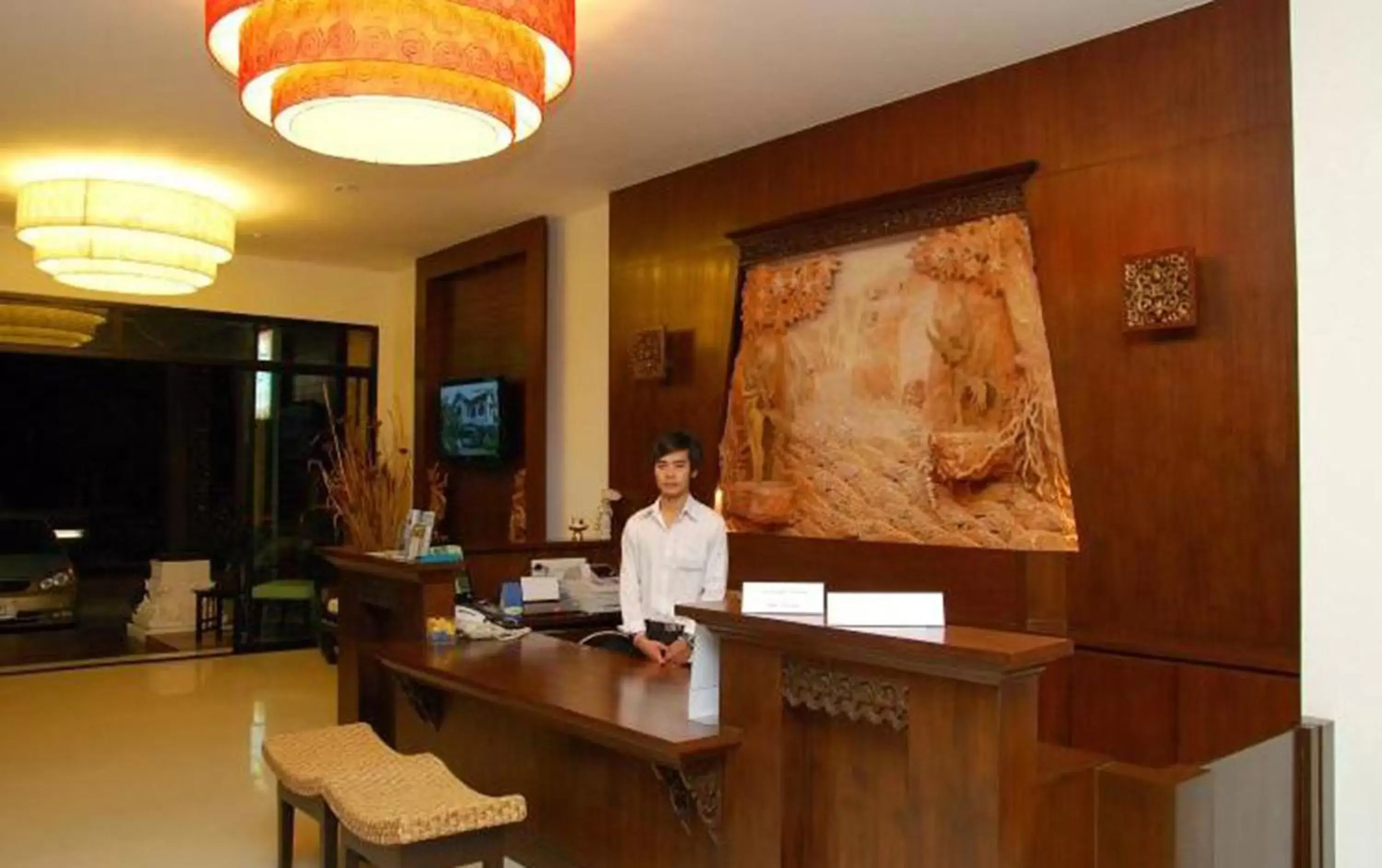 Lobby or reception in Nicha Suite Hua Hin Hotel Lobby or reception in Nicha Suite Hua Hin Hotel