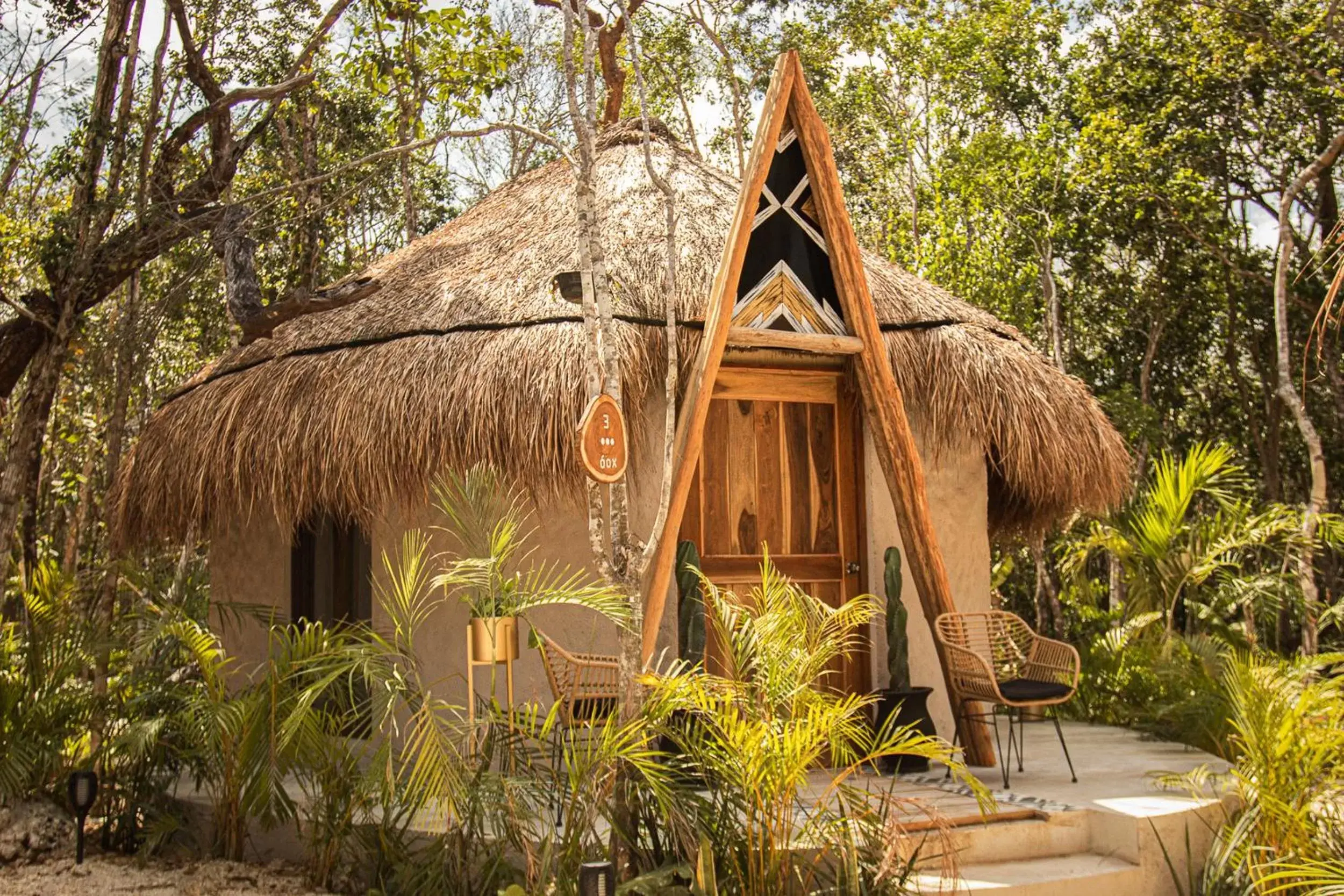 View (from property/room), Property Building in The Yellow Nest Tulum