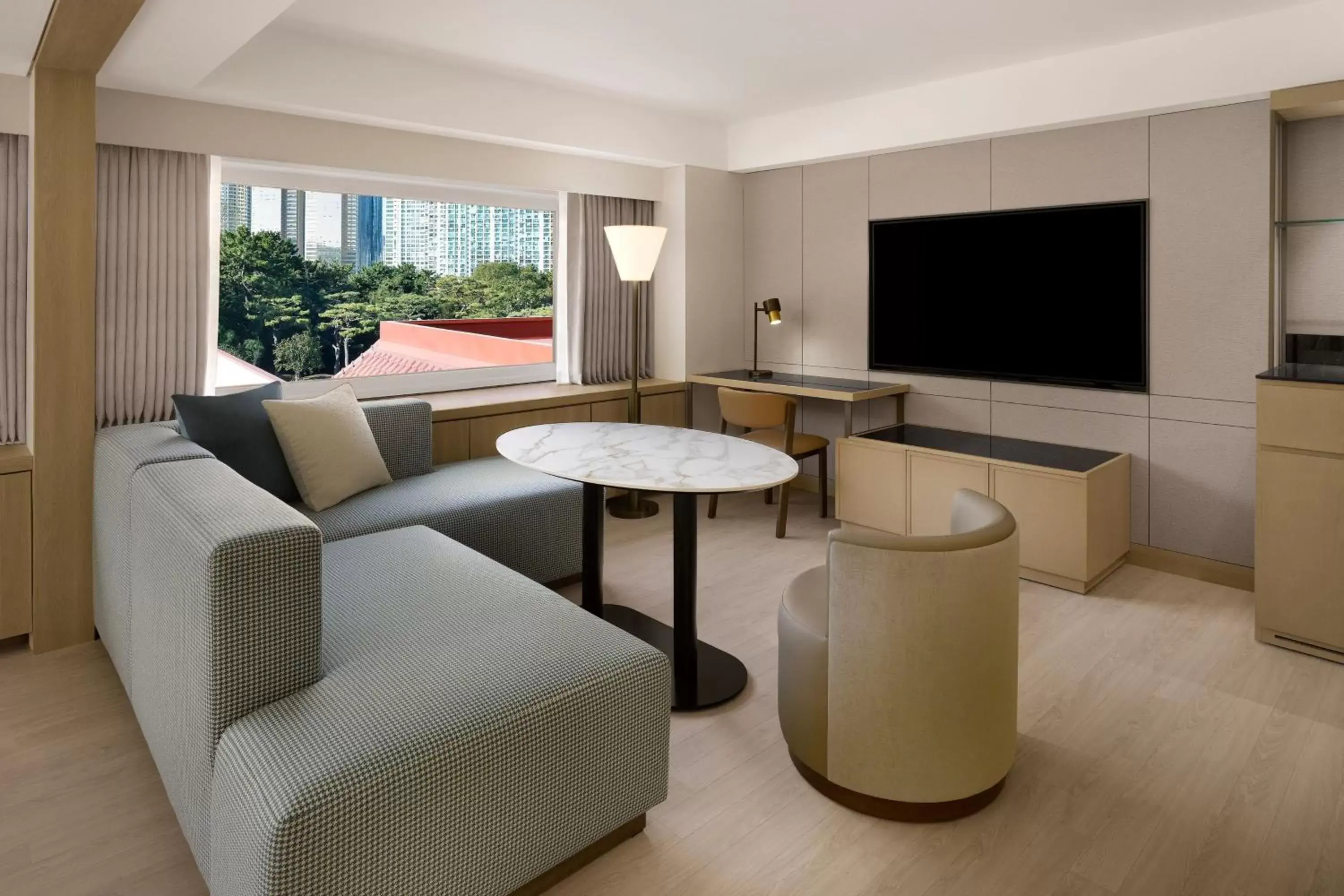 Bedroom, Seating Area in The Westin Josun Busan