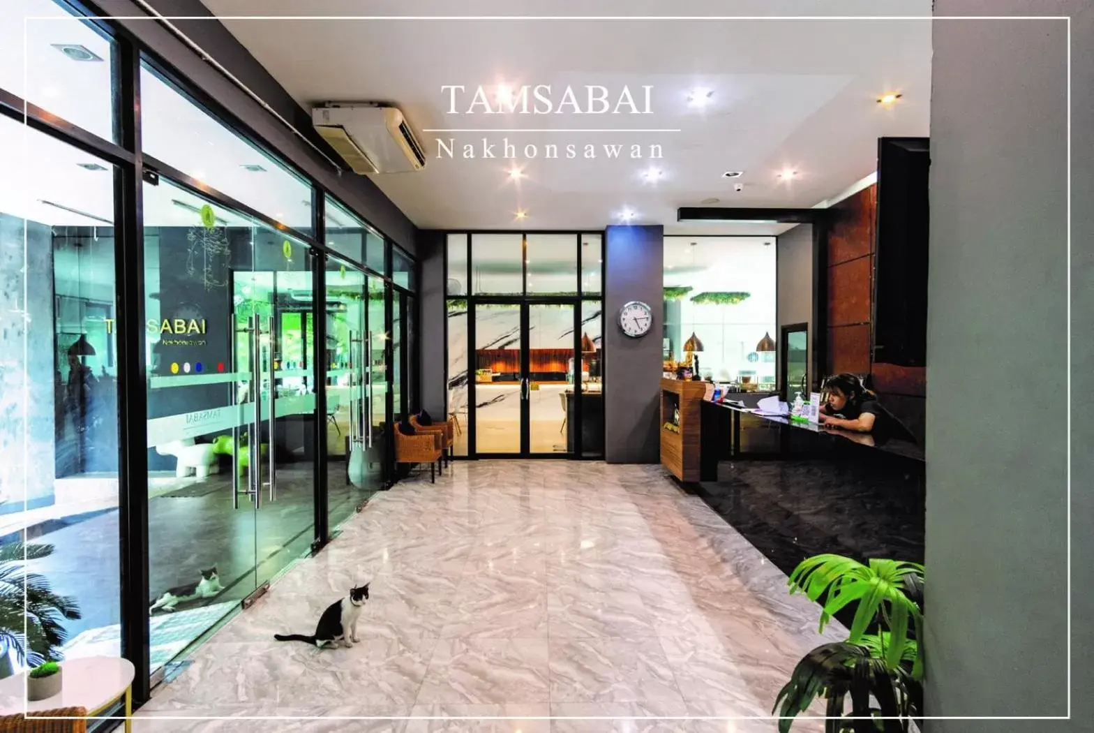 Lobby or reception in Tamsabai hotel