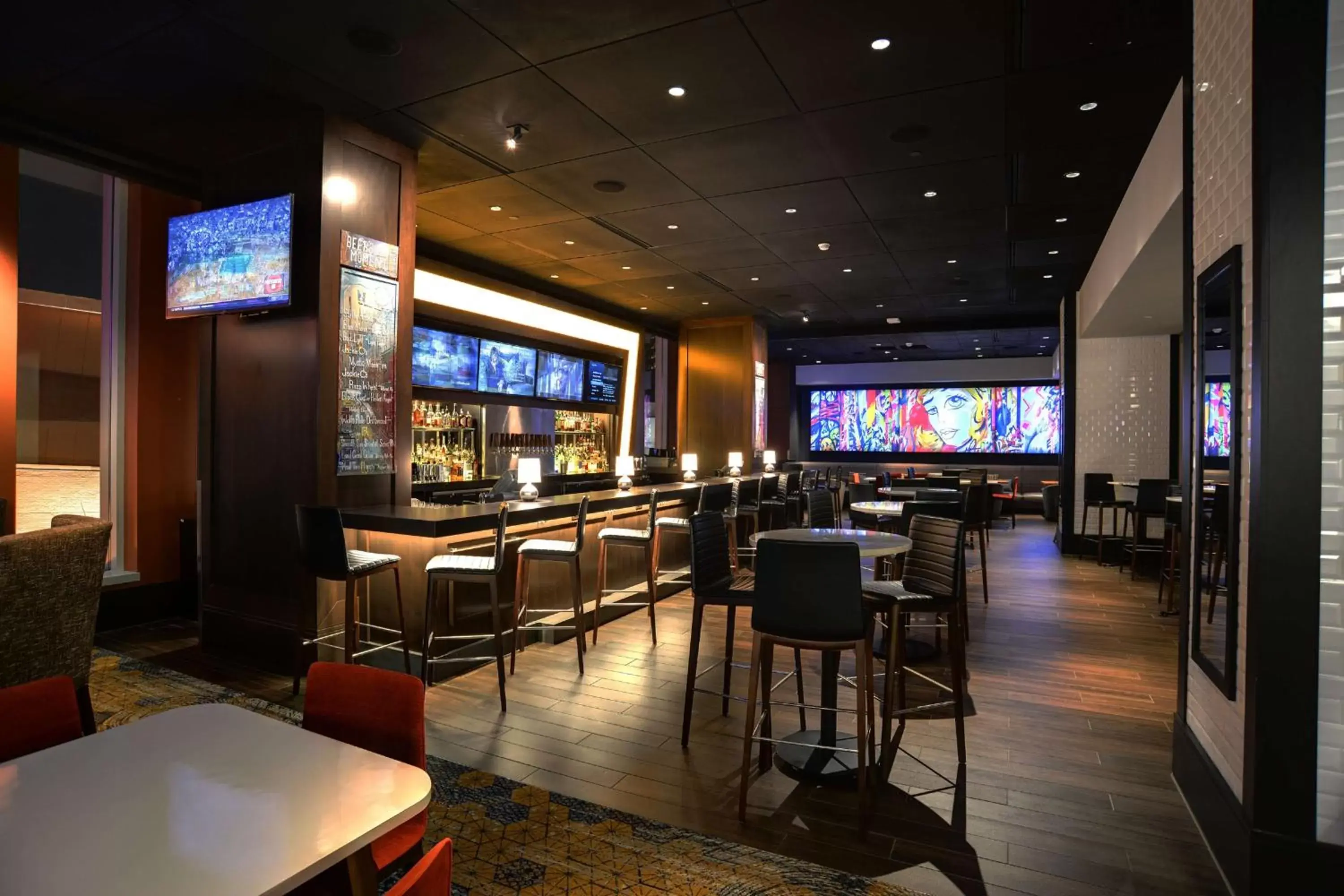 Lounge or bar, Restaurant/Places to Eat in Hilton Columbus Downtown
