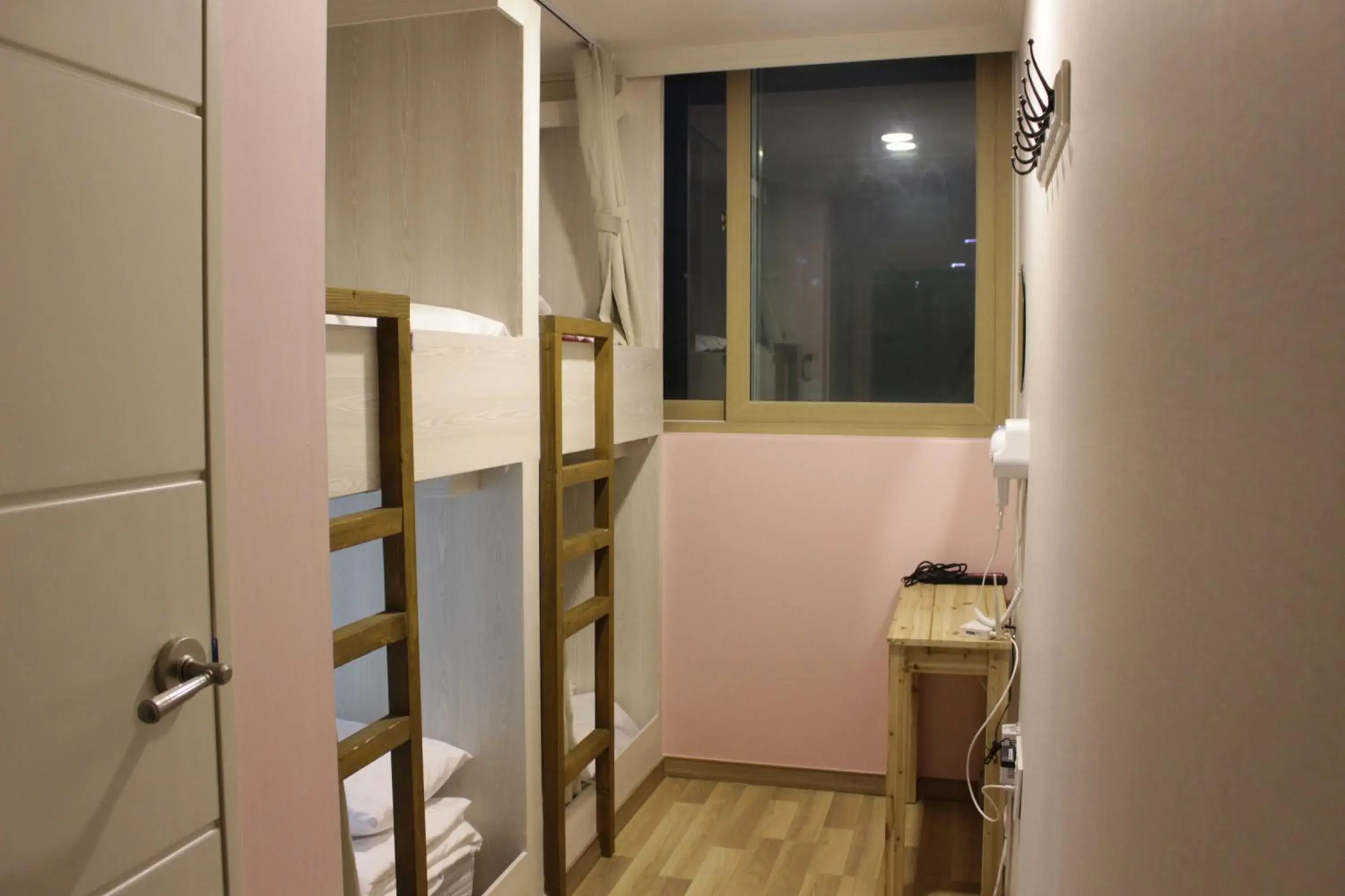 4-Bed Dormitory Room with Private Bathroom in Bexco Hostel B&B