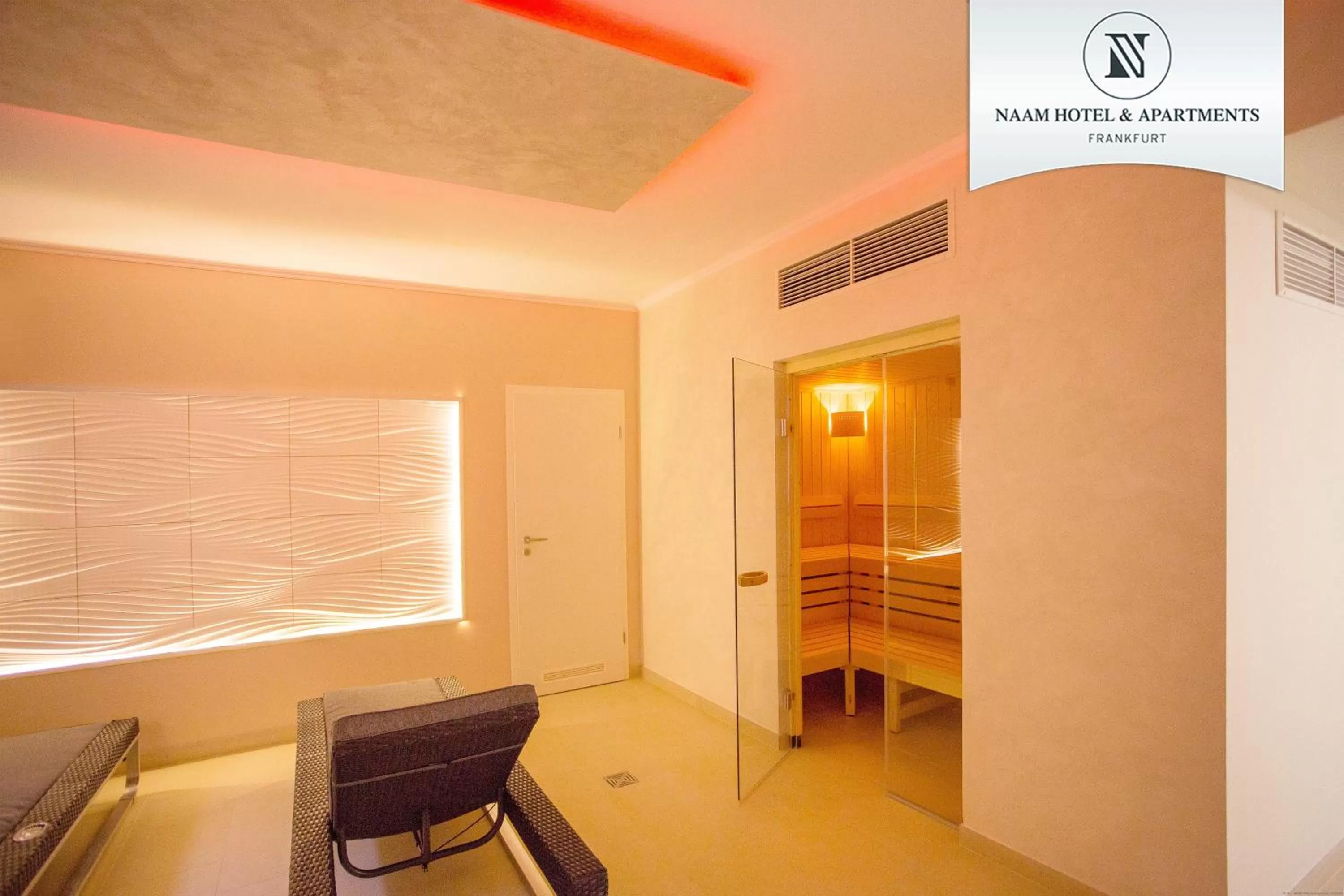 Sauna in Naam Hotel & Apartments Frankfurt City-Messe Airport
