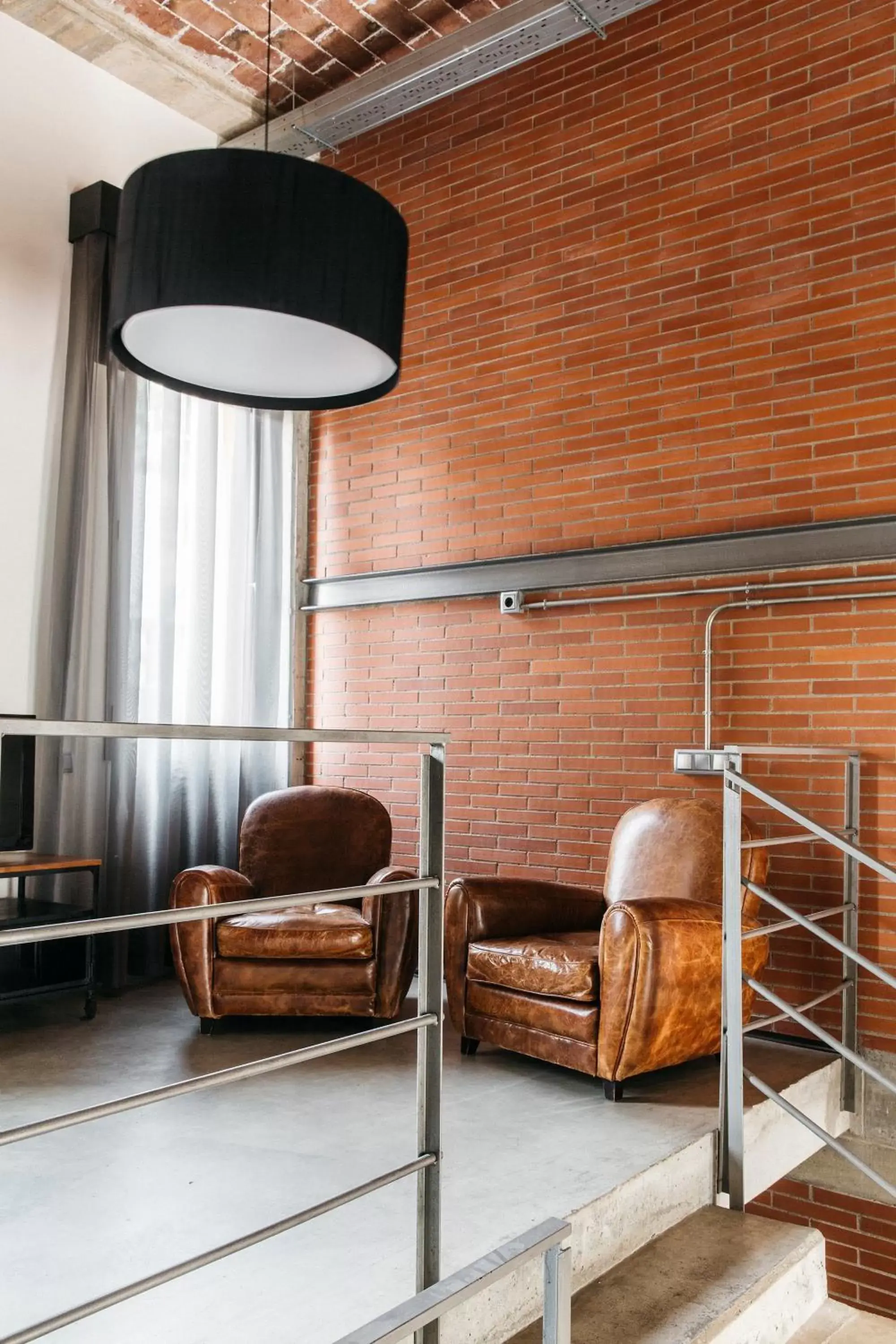 Seating Area in Barcelona Apartment Republica