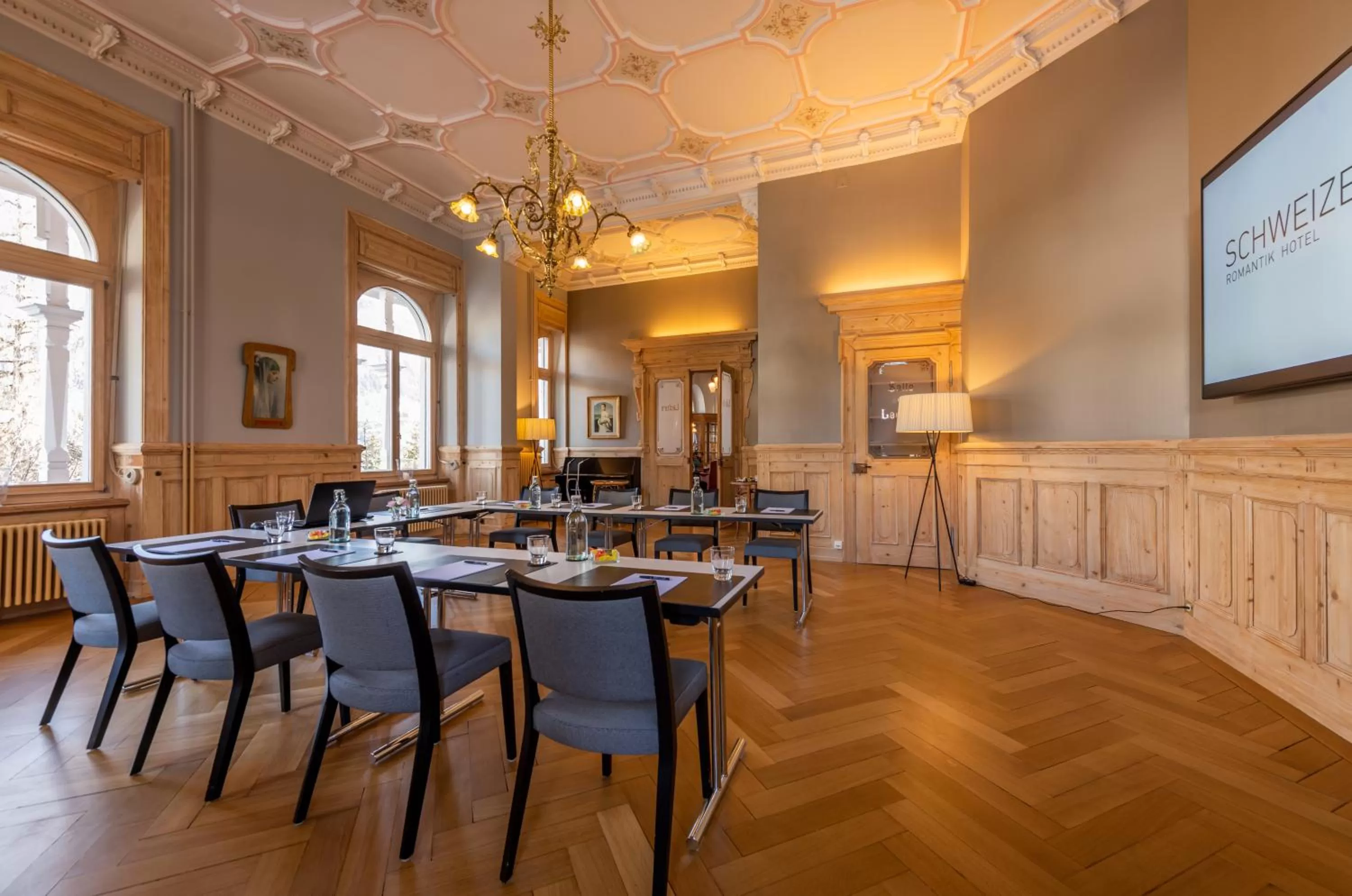 Restaurant/places to eat in Romantik Hotel Schweizerhof & Spa Flims