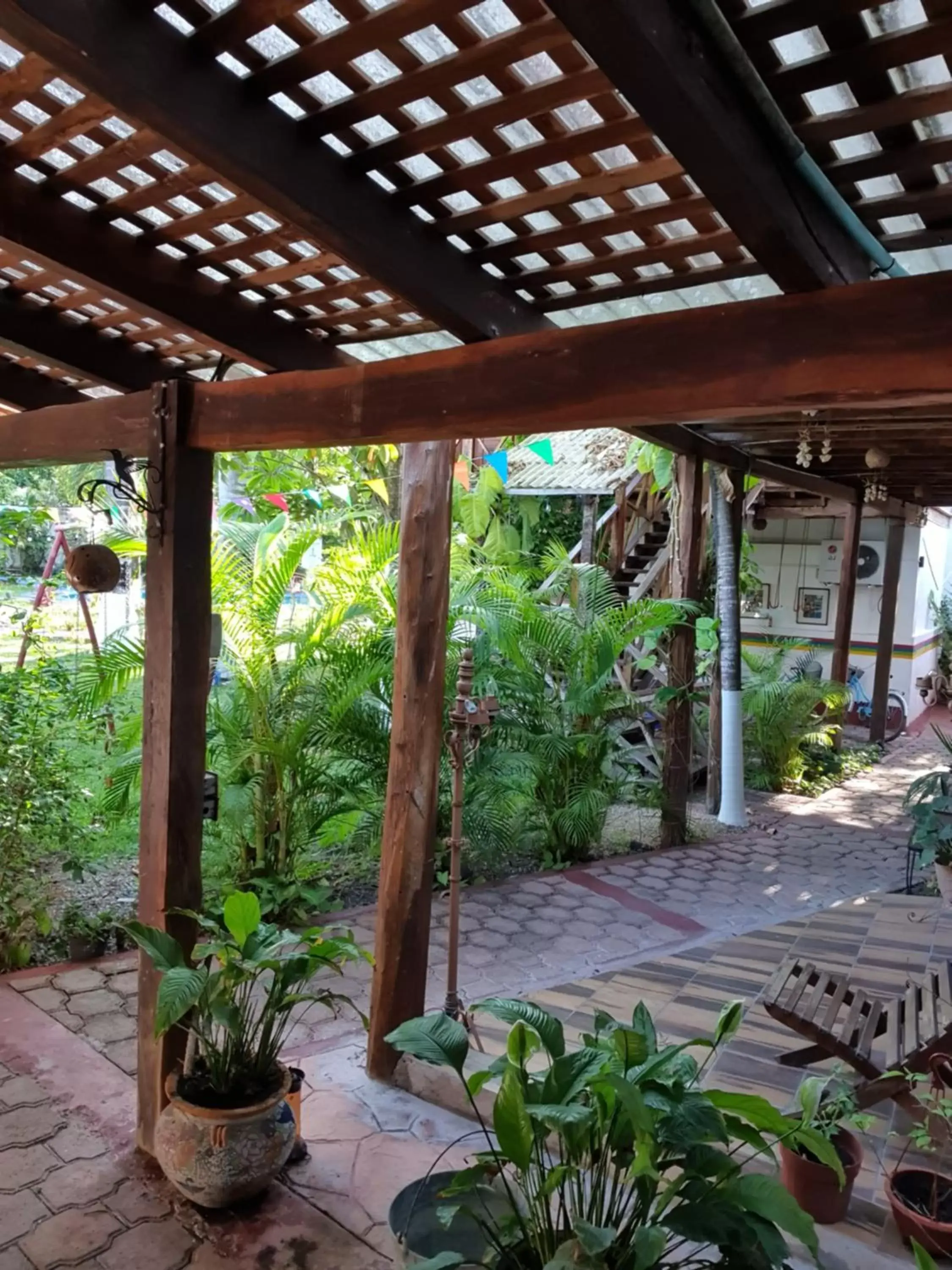 Patio in Cabañas Colibrí