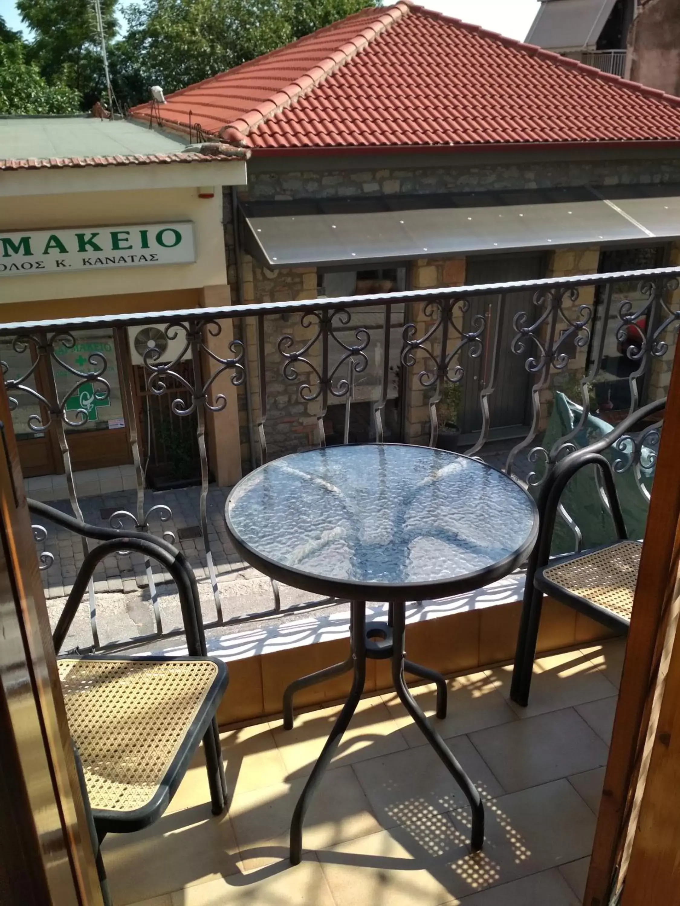 Balcony/Terrace in Georgios Rooms